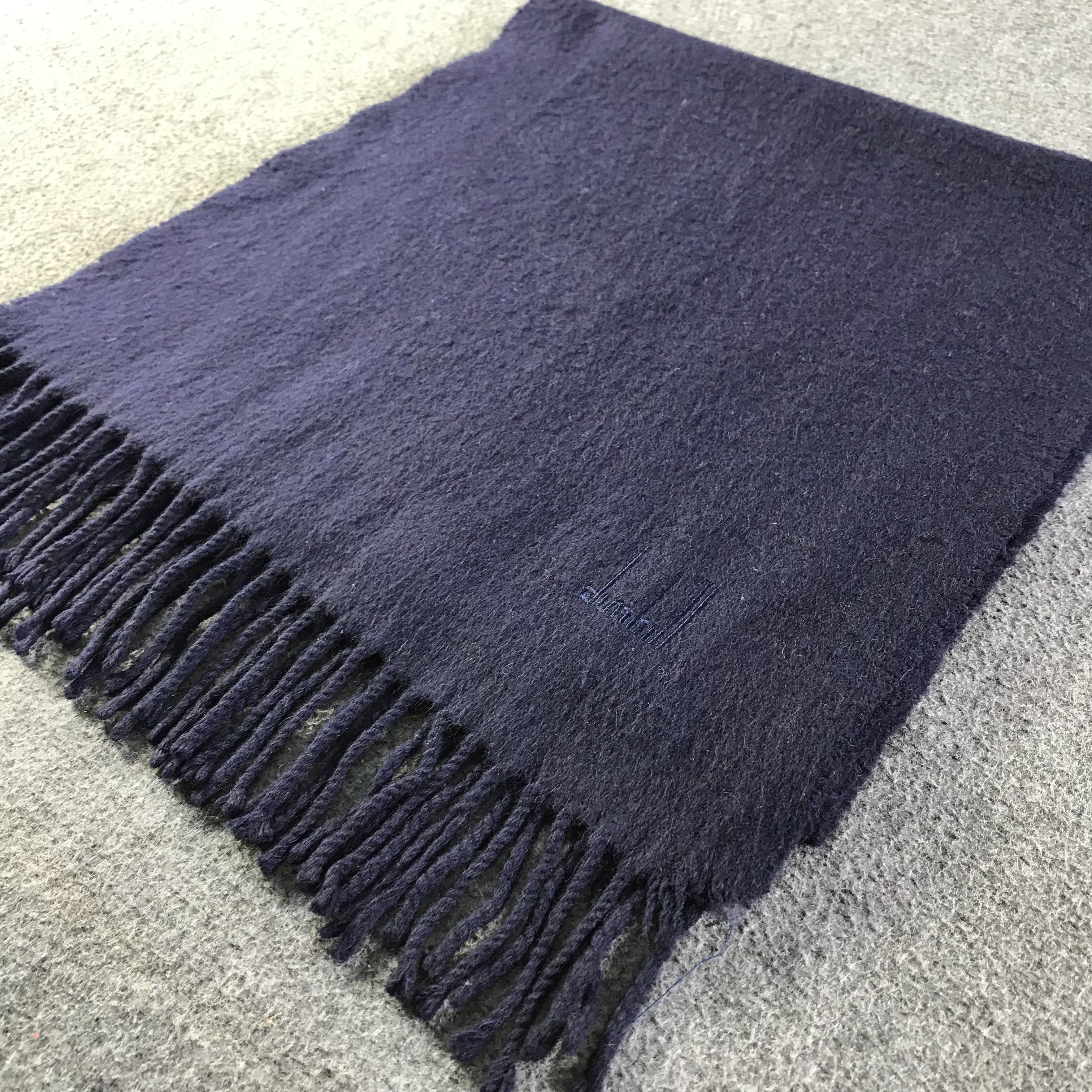 Alfred Dunhill Alfred Dunhill Cashmere Scarf / Muffler / Neckwear SS1451 Size ONE SIZE - 3 Thumbnail