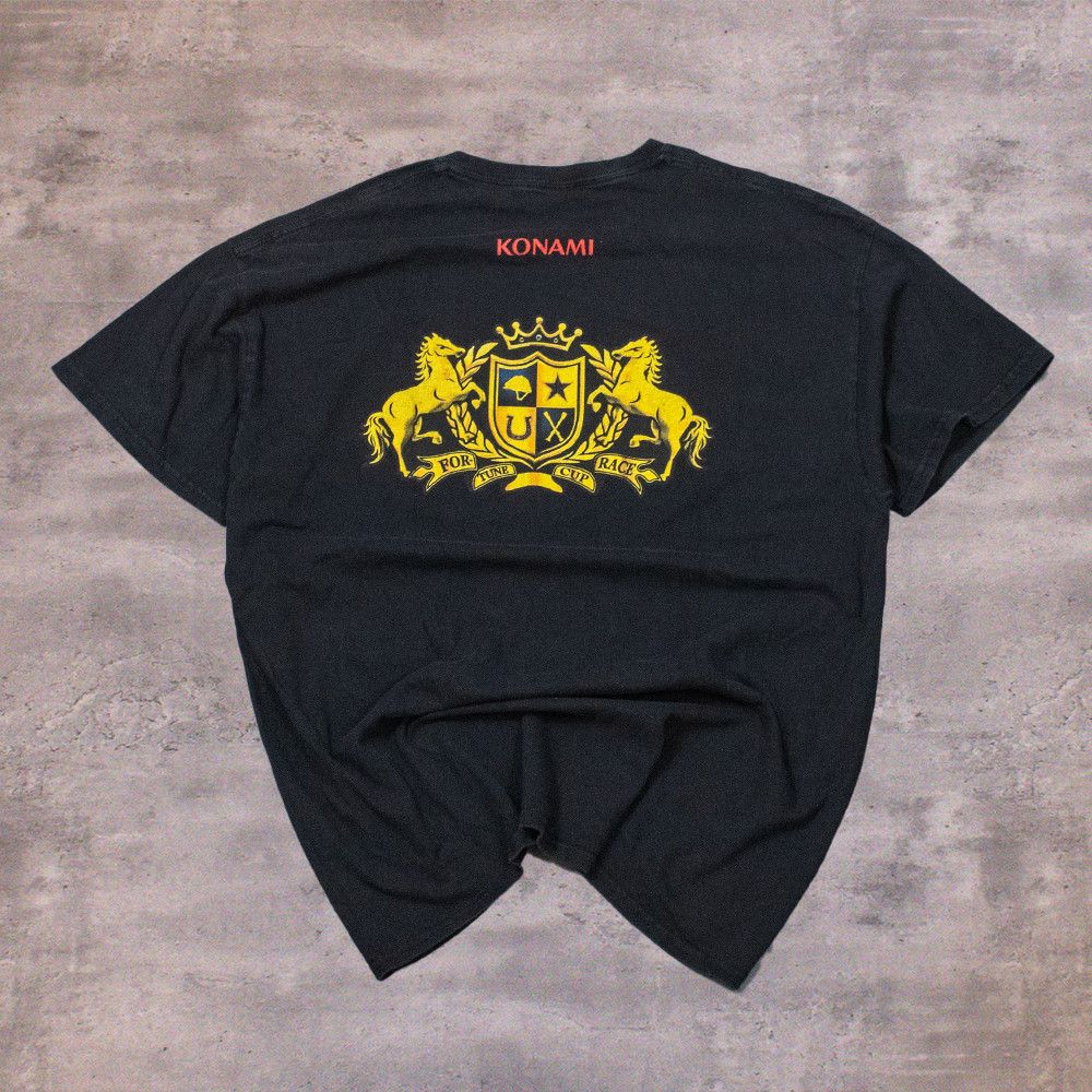 Gildan Y2K 2000's Gildan Fortune Cup Namco Promo Black T-Shirt Size US L / EU 52-54 / 3 - 1 Thumbnail