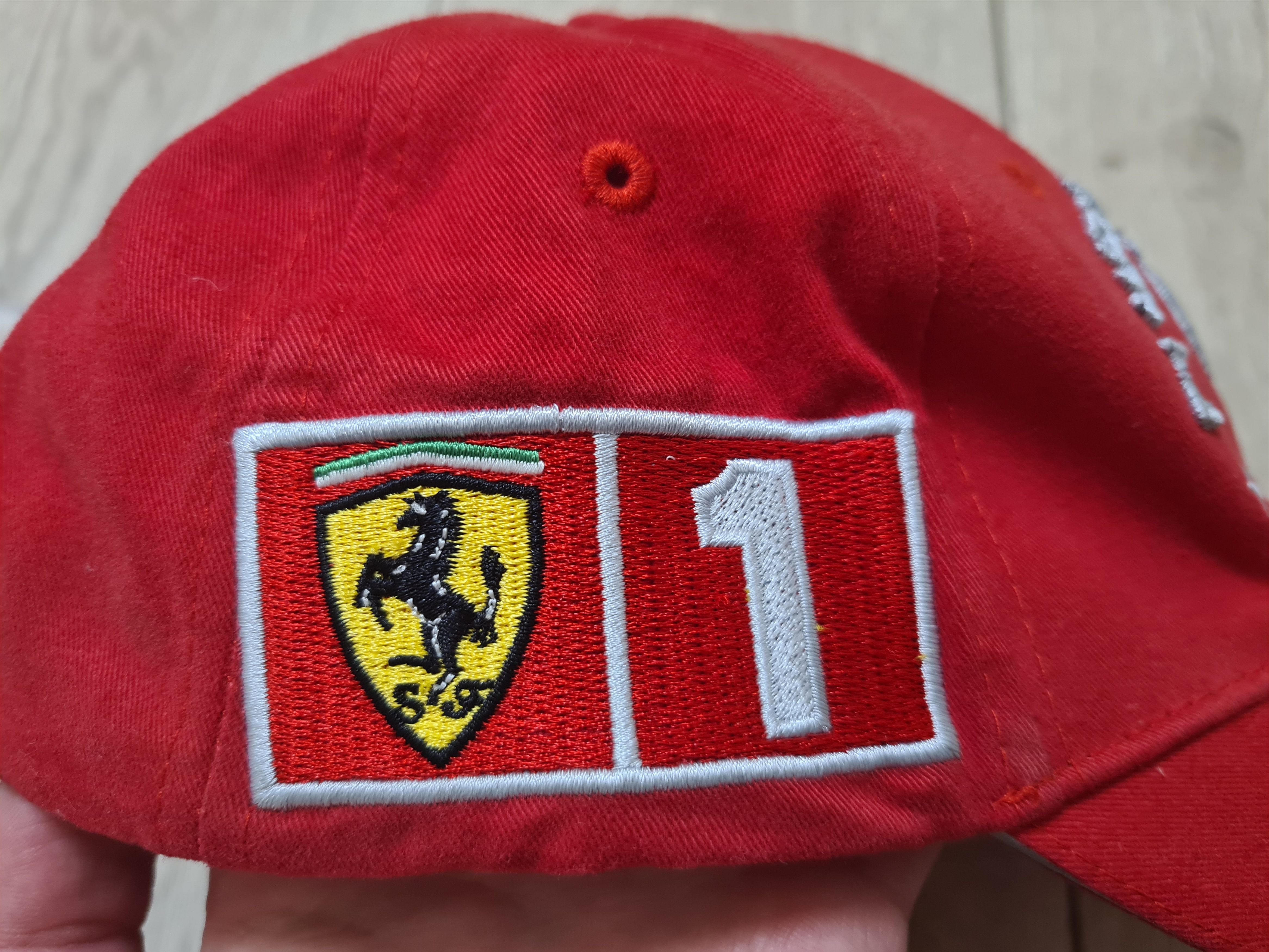 Ferrari × Formula 1 FERRARI CAP VINTAGE MICHAEL SCHUMACHER CAP FORMULA 1 CAP Size ONE SIZE - 7 Thumbnail