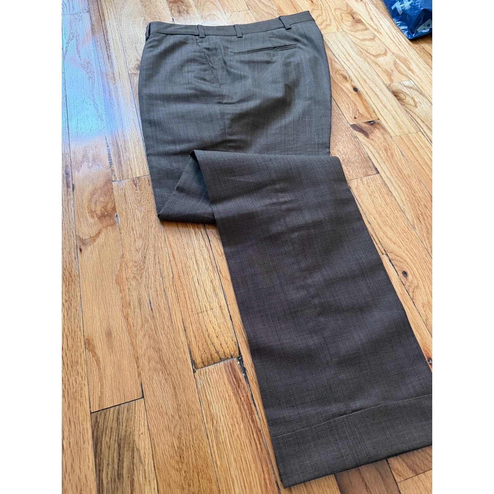 Epaulet Epaulet x Hertling Walt Trouser 32x32 Brown pleated Size US 32 / EU 48 - 1 Thumbnail