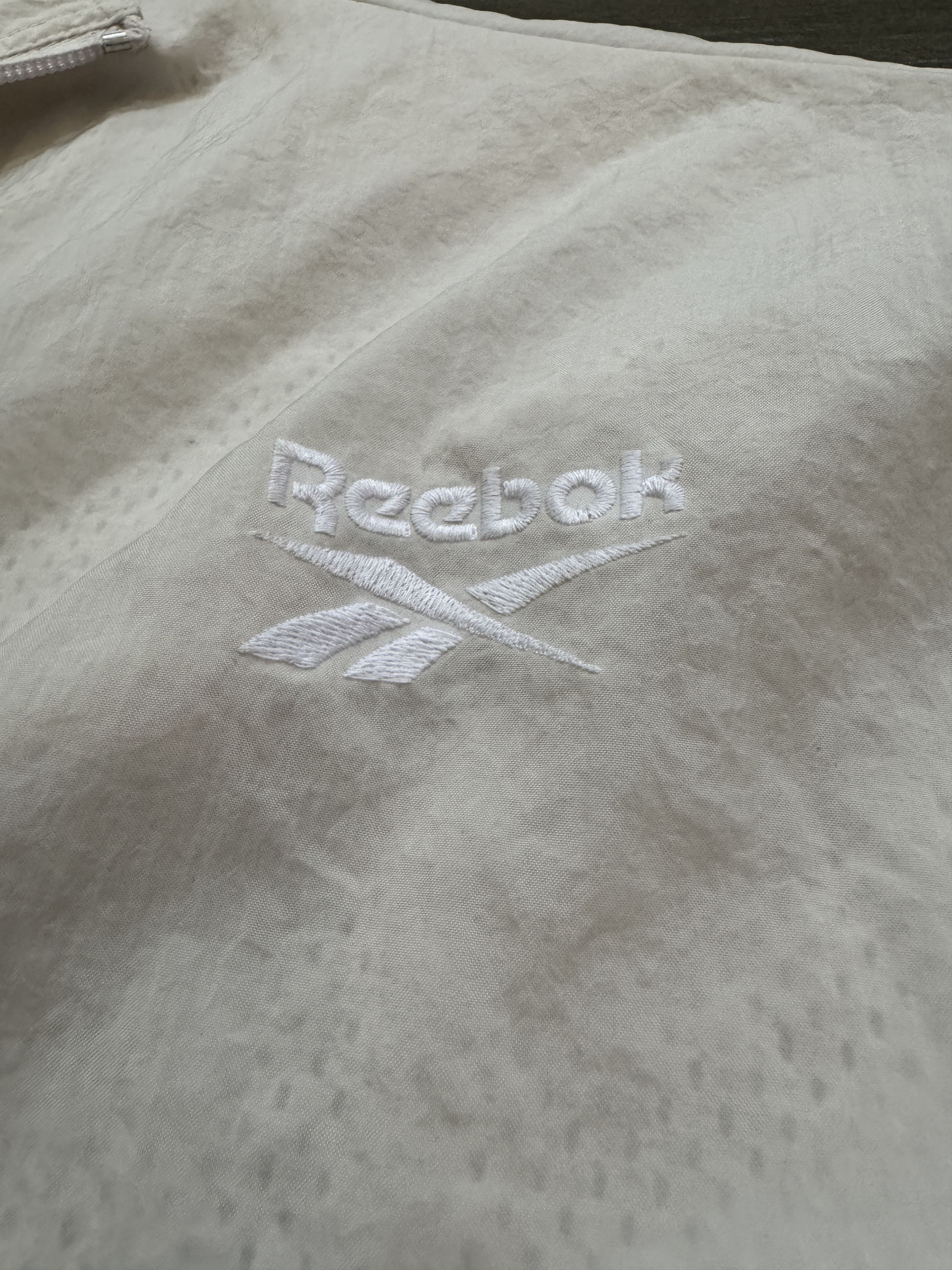 Reebok × Vetements SS17 Vetements Reebok Chav Track Jacket Cream White Size US M / EU 48-50 / 2 - 9 Thumbnail
