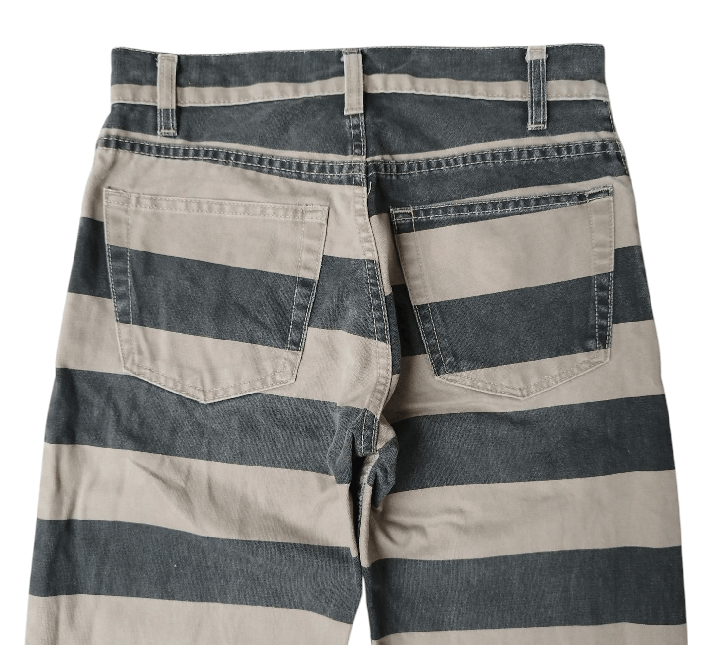 Helmut Lang Helmut Lang prisoner black stripe jeans Size US 28 / EU 44 - 5 Thumbnail