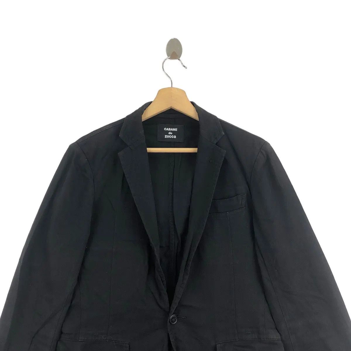 CABANE de ZUCCa Vtg CABANE DE ZUCCA Punk Rebel Denim Jeans Jacket Minimalist Size US S / EU 44-46 / 1 - 4 Thumbnail