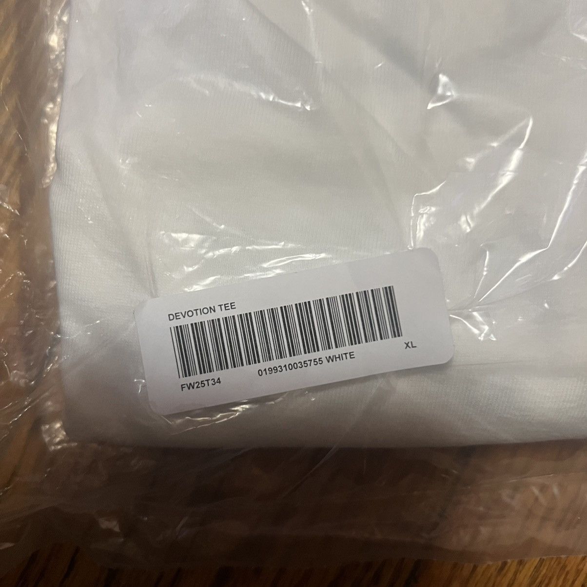 Supreme In-hand Supreme Devotion Tee White Size: XL Size US XL / EU 56 / 4 - 5 Thumbnail