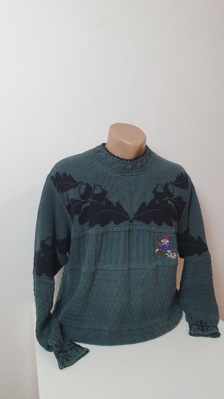 Carlo Colucci Vintage Sweater Carlo Colucci Cosby Retro 90s Pullover Size US XL / EU 56 / 4 - 4 Thumbnail