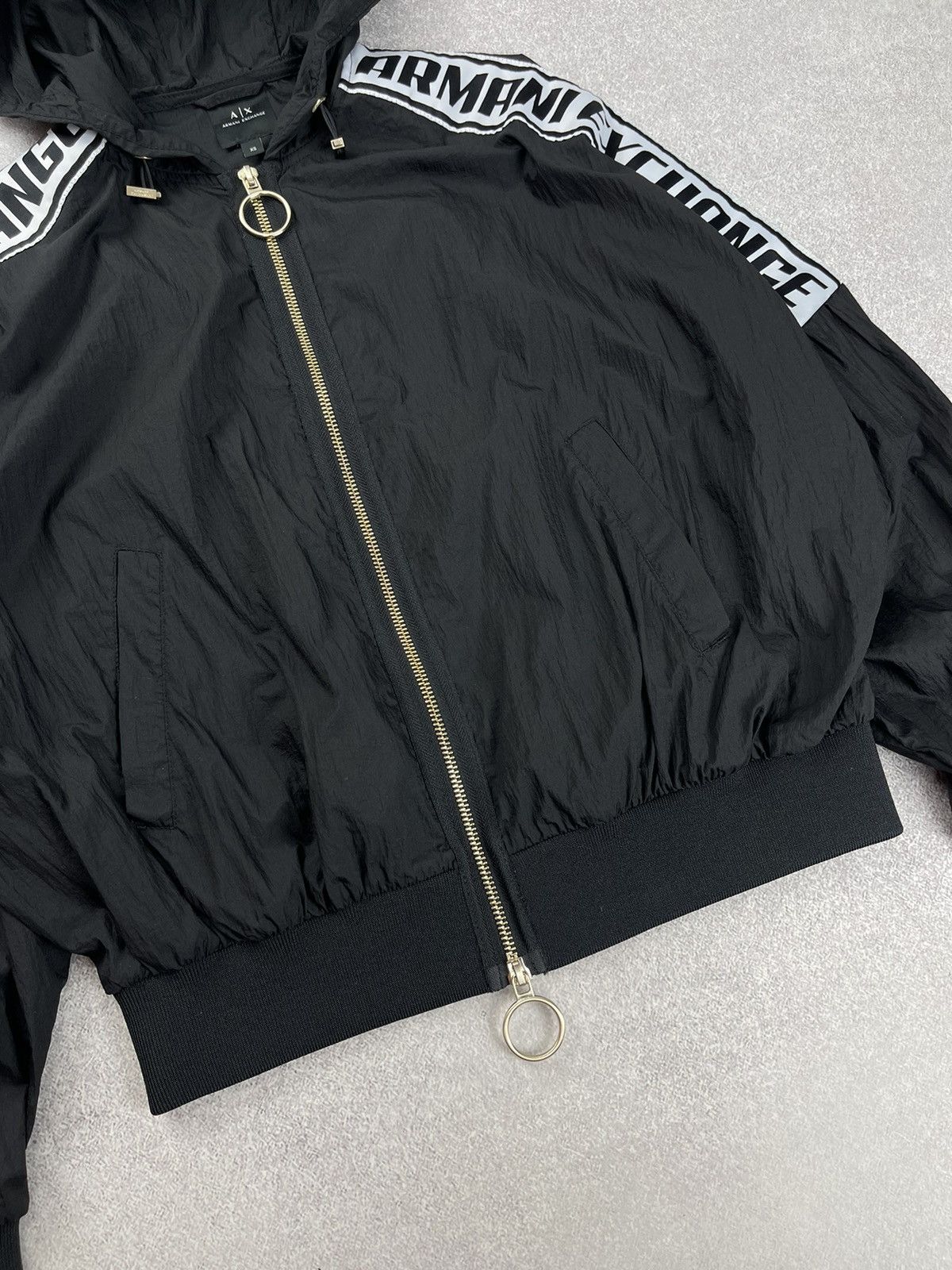 Armani Exchange Armani Exchange Nylon Windbreaker Jacket Women’s Size Xs Size XS / US 0-2 / IT 36-38 - 4 Thumbnail