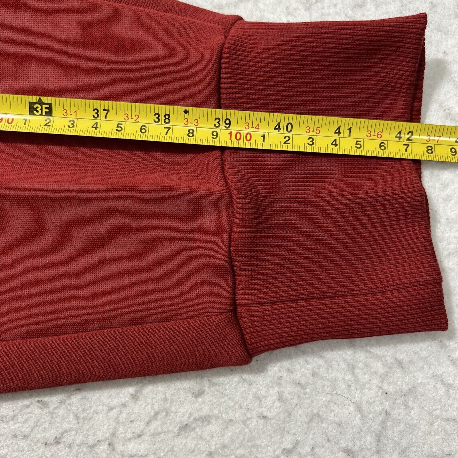 Puma PUMA Fleece Lined Athletic Jogger Drawstring Sweatpants Red Size US 44 / EU 60 - 11 Thumbnail