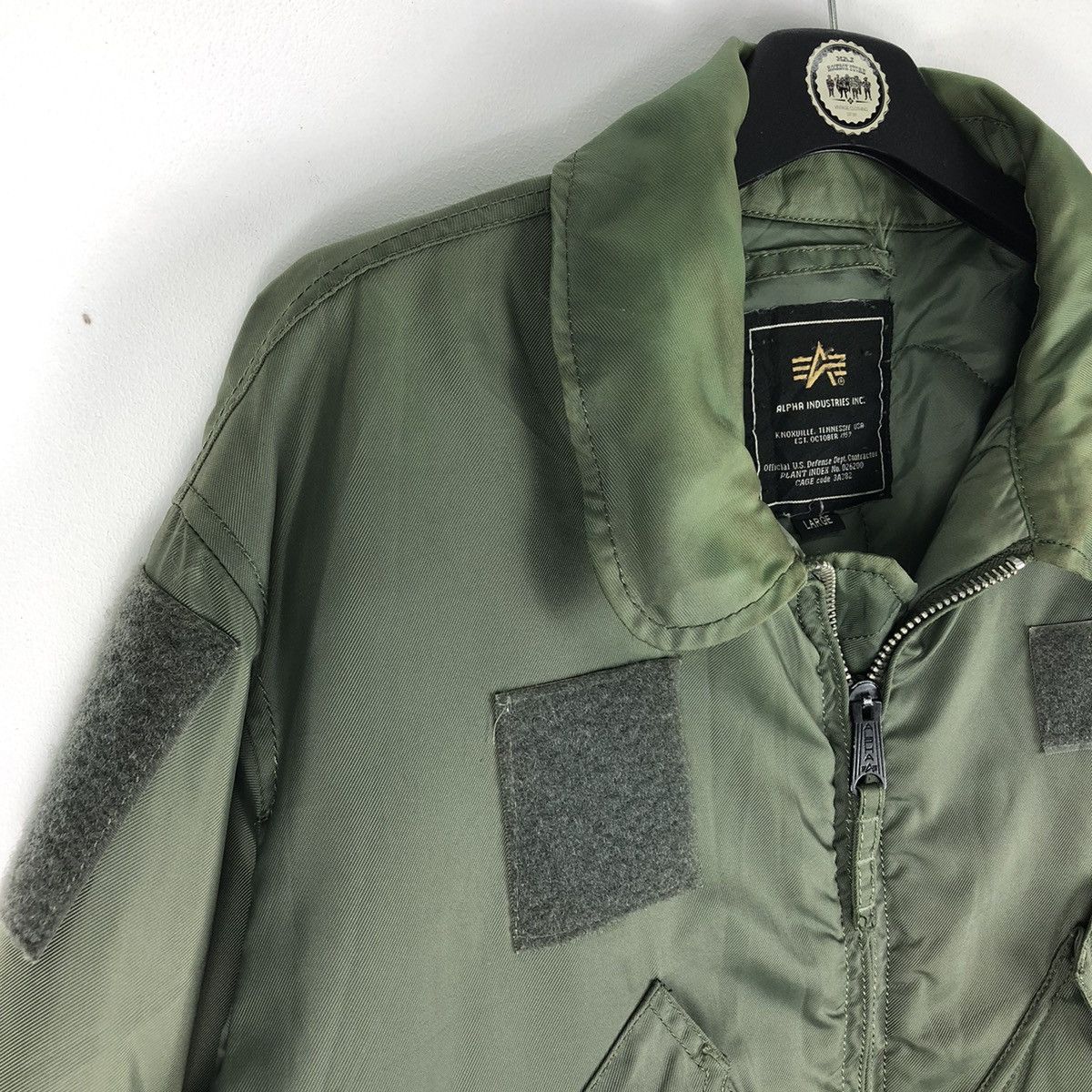 Alpha Industries Vintage Alpha Industries US Air Force Bomber Jacket Size US L / EU 52-54 / 3 - 2 Thumbnail