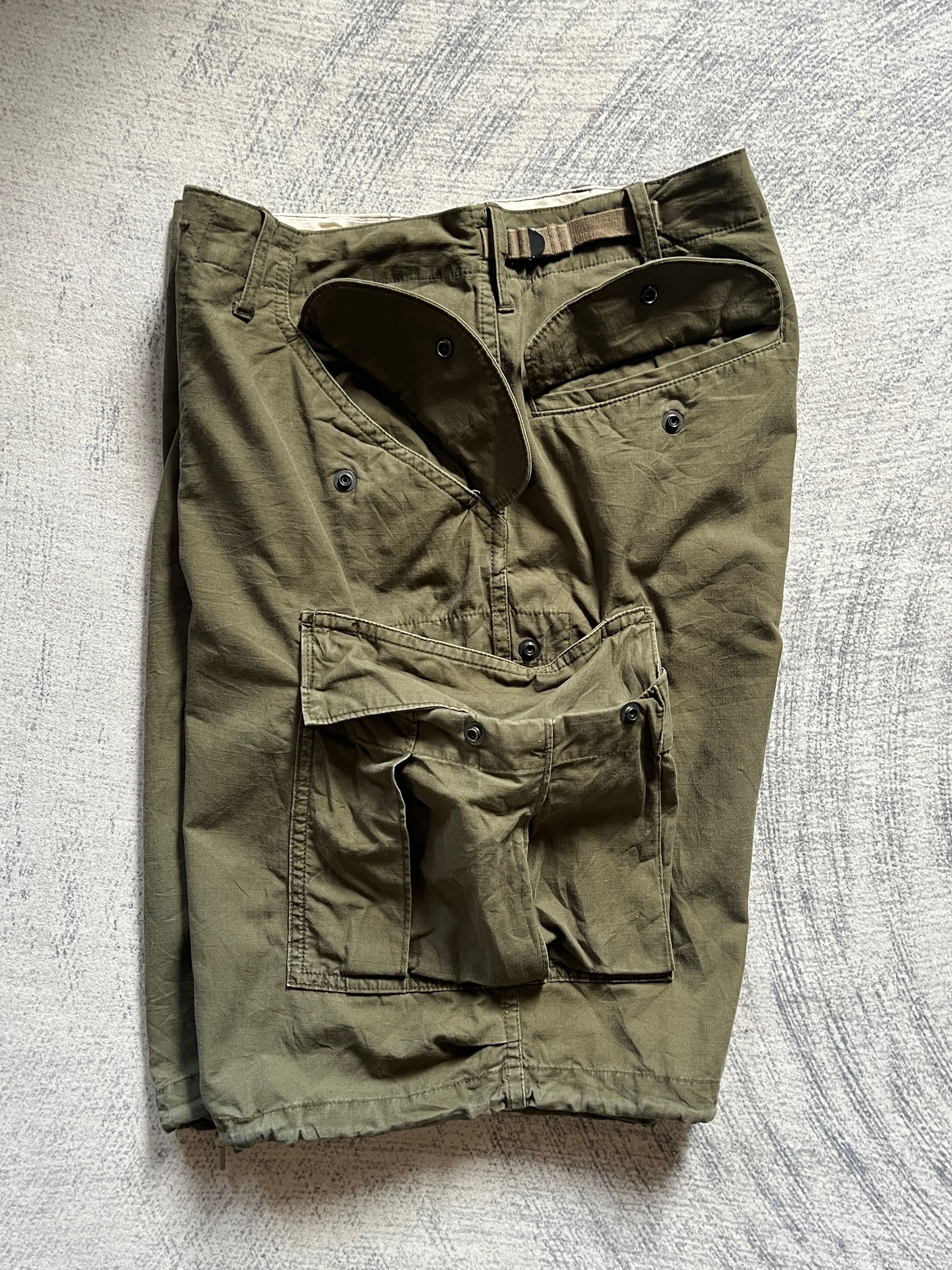 Beams Plus Beams Plus Cargo Shorts Utility Military Pants Size US 30 / EU 46 - 7 Thumbnail
