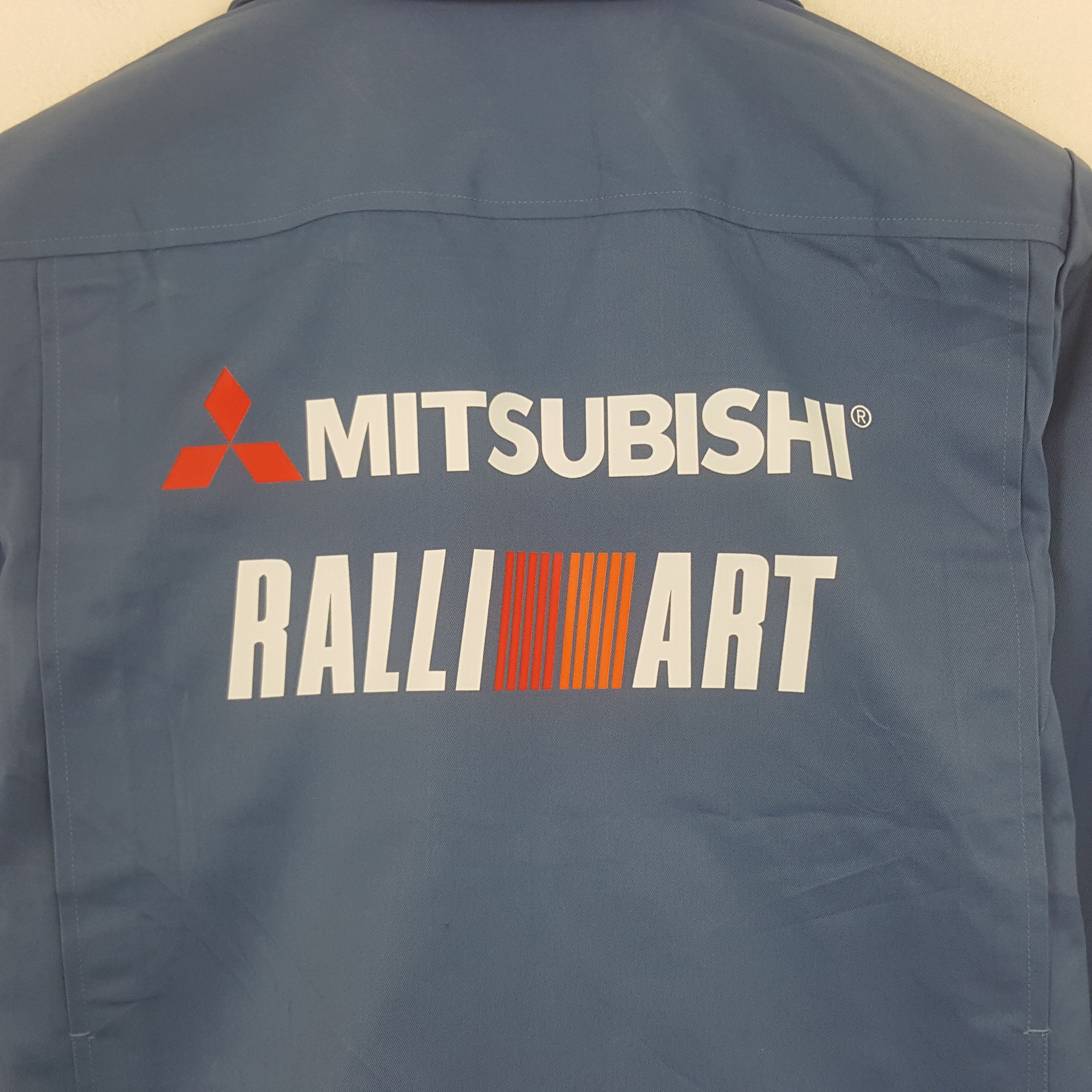 Japanese Brand × Vintage Vintage Mitsubishi Ralli Art Racing Custom Sport Jacket Size US S / EU 44-46 / 1 - 2 Thumbnail