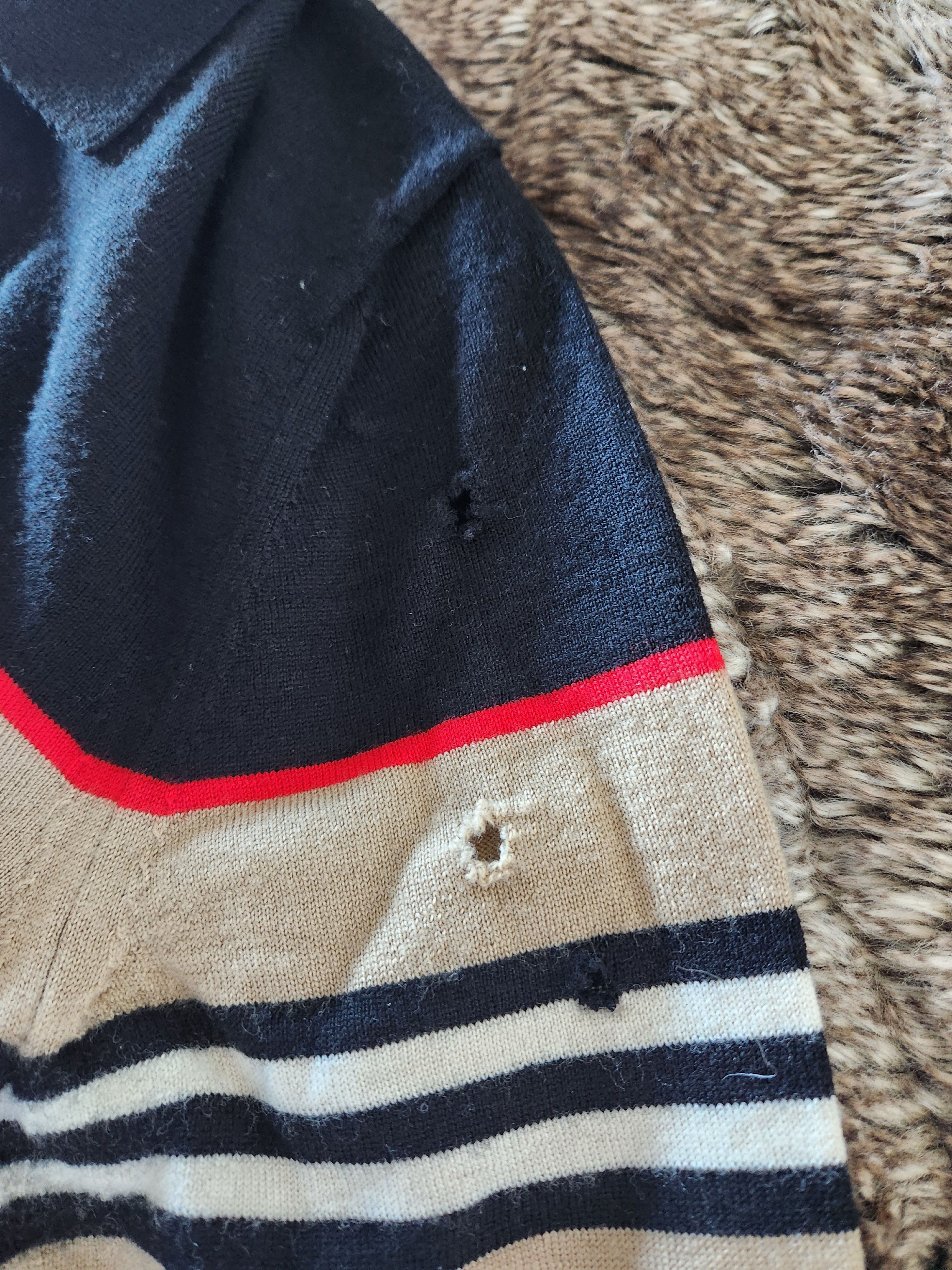Burberry Burberry Wool Polo Size US S / EU 44-46 / 1 - 7 Thumbnail