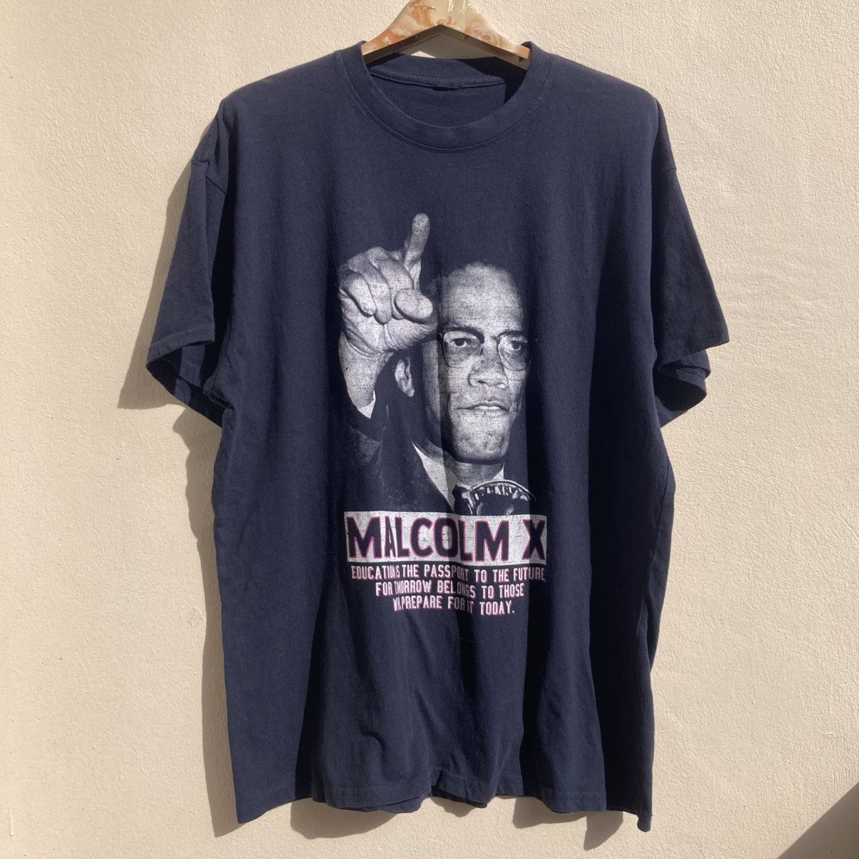 Vintage Vintage Malcom X 90s Size US XL / EU 56 / 4 - 1 Thumbnail