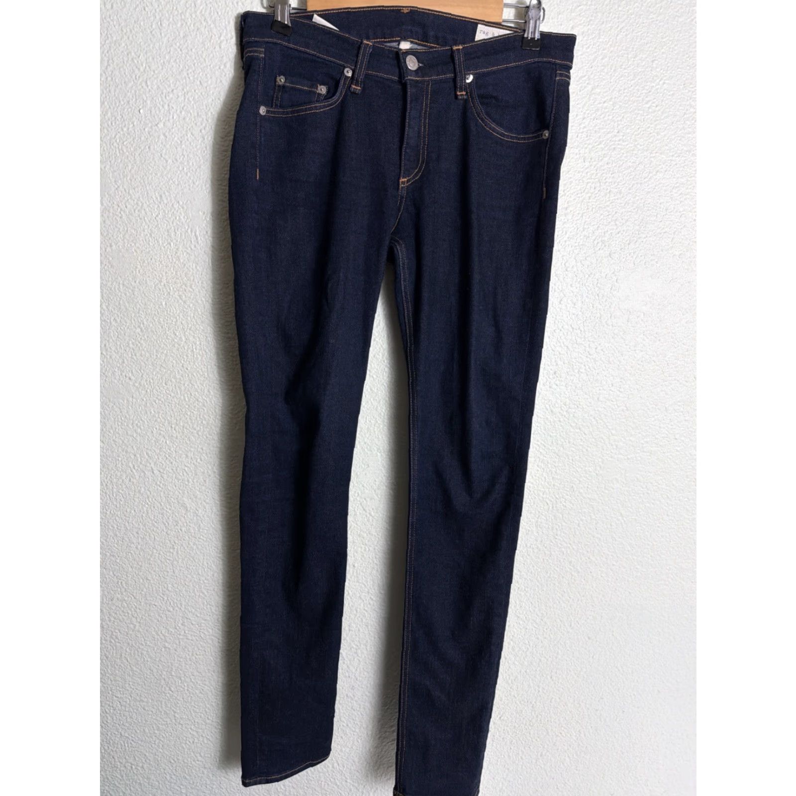 Rag & Bone rag & bone Jeans Skinny Kensington Mid Rise Women Blue 30x31 Wool? Size 28" / US 6 / IT 42 - 2 Thumbnail