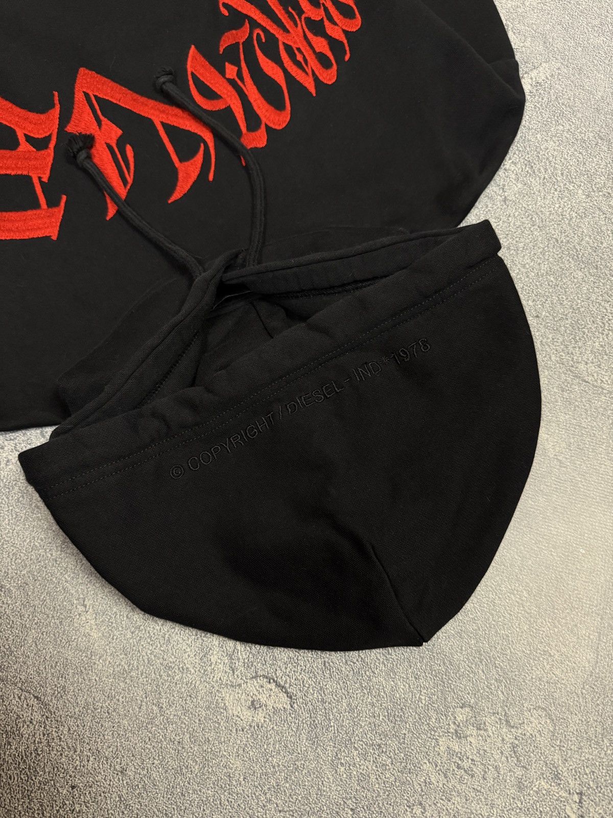 Diesel Y2K Diesel Hoodie Big Logo Size US L / EU 52-54 / 3 - 6 Thumbnail