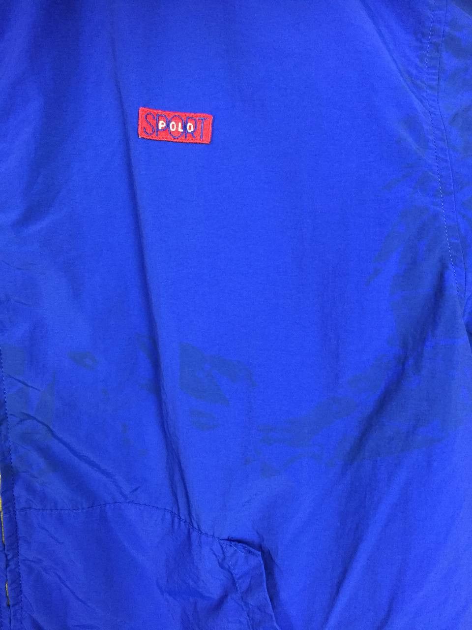 Polo Ralph Lauren Vtg Distressed Polo Sport Ralph Lauren Windbreaker Jacket Size US XXL / EU 58 / 5 - 4 Thumbnail