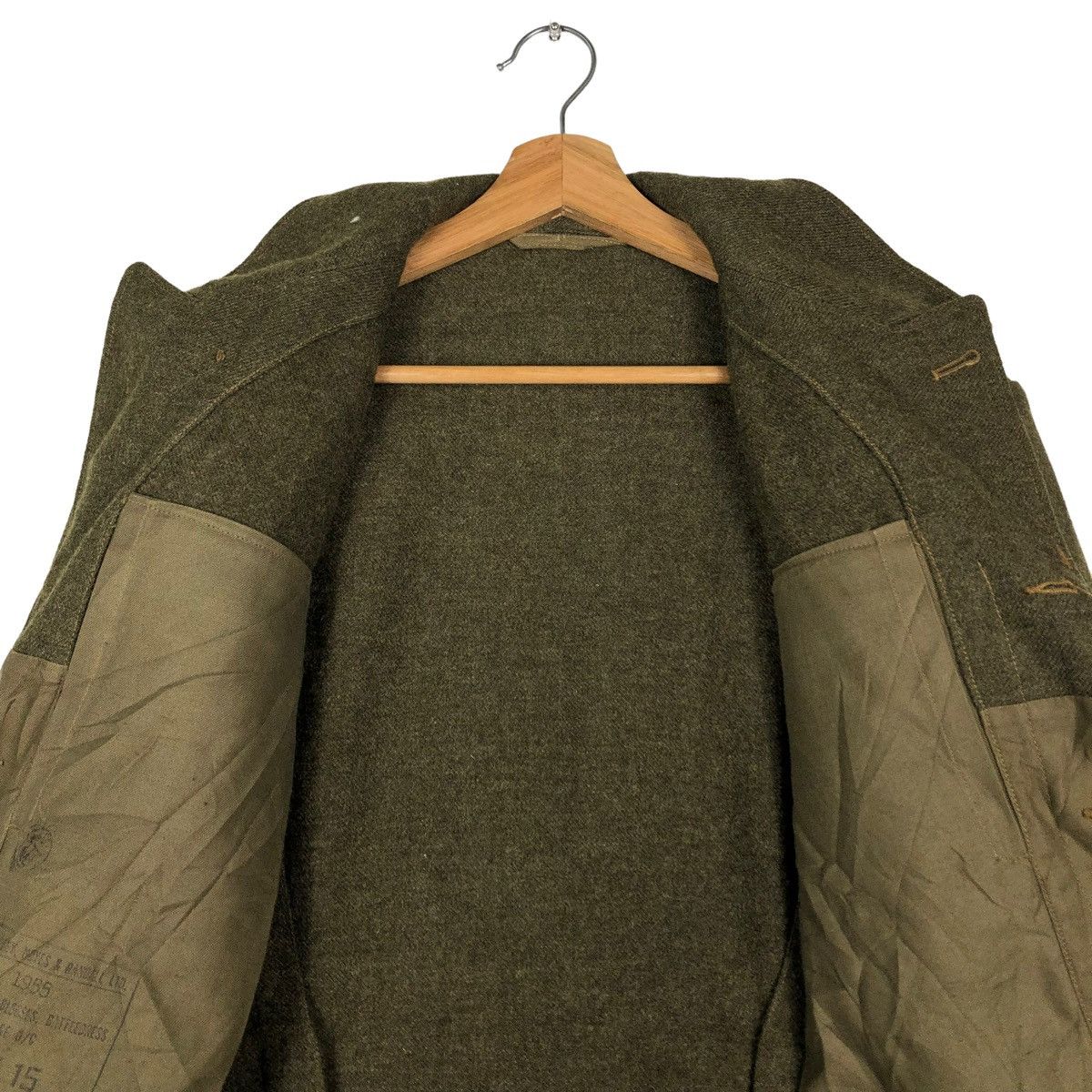 Vintage 🔥TRUE VINTAGE 1955 MILITARY CARGO JACKET BELT BUZZ RICKSONS Size US M / EU 48-50 / 2 - 14 Thumbnail