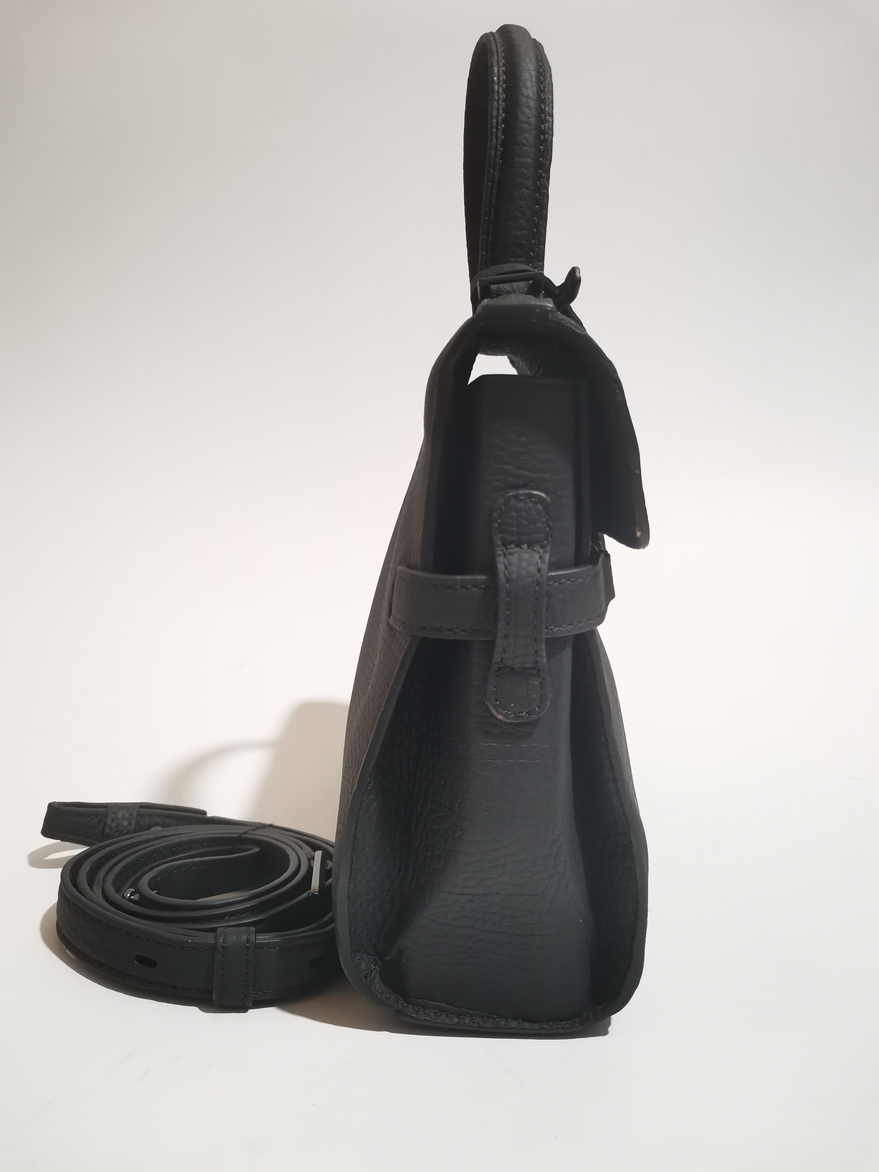 Delvaux RARE Delvaux so black crispy calf tempete pm Size ONE SIZE - 5 Thumbnail