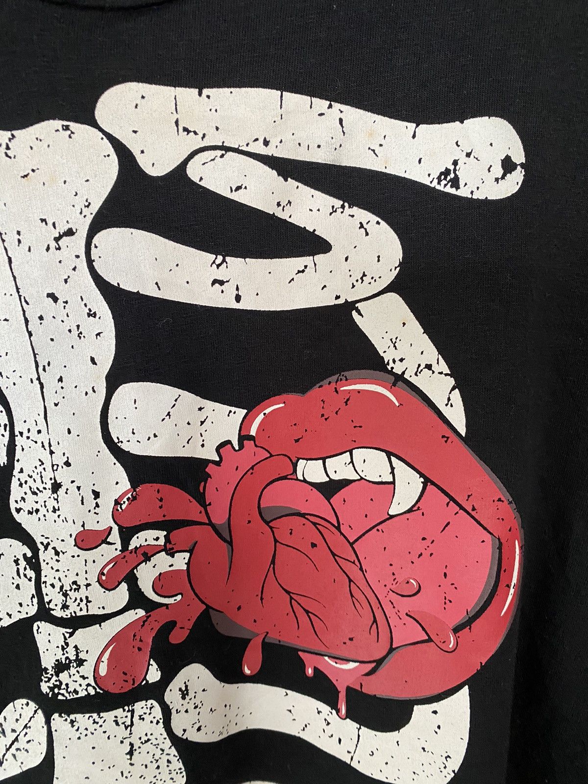 Sex Pot ReVeNGe Hell cat punk Japan Danger Monster Skull and Love oversize Size ONE SIZE - 7 Thumbnail