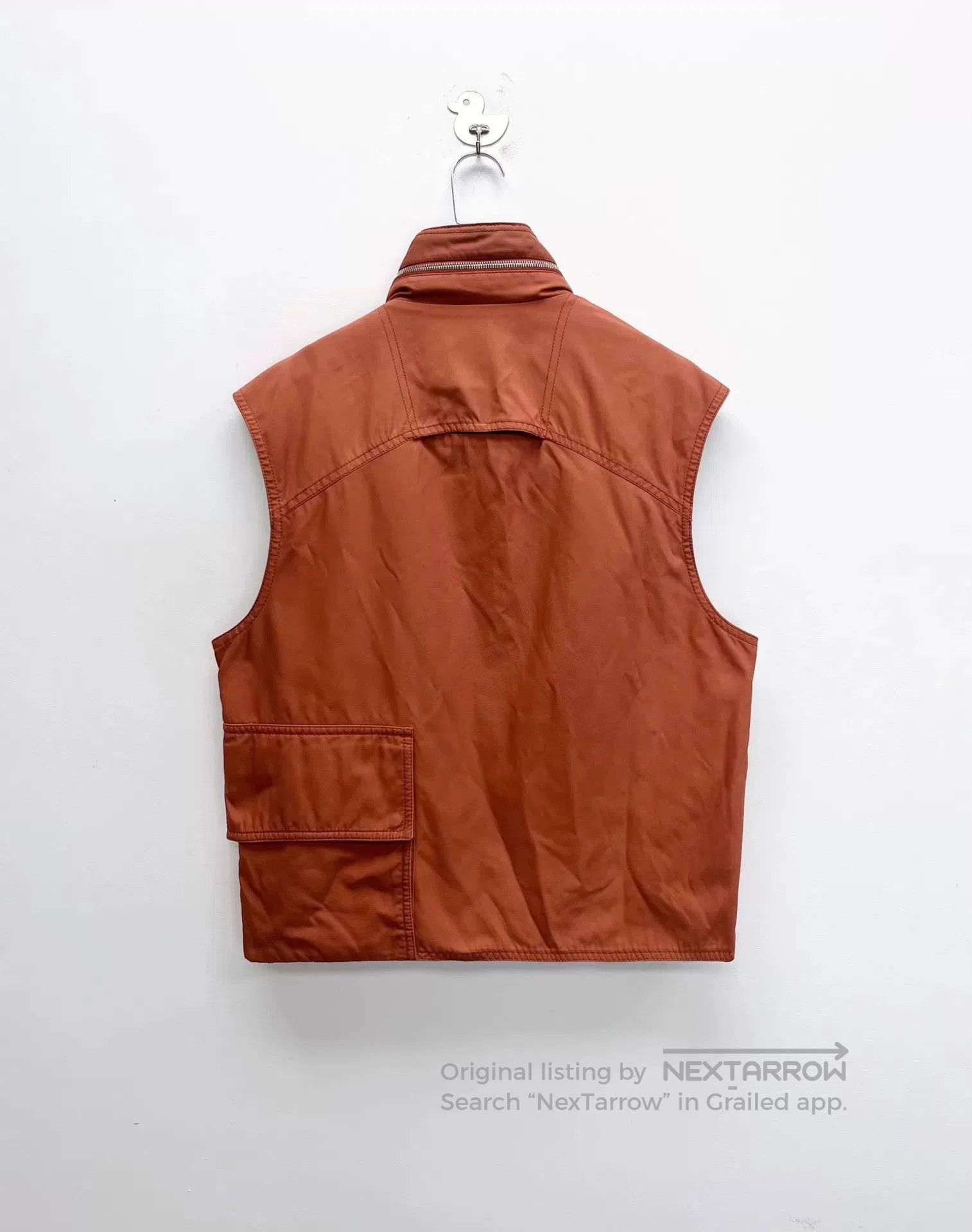Hermes Hermes Runway Brown Utility Cargo Zip Vest. Size US L / EU 52-54 / 3 - 2 Thumbnail