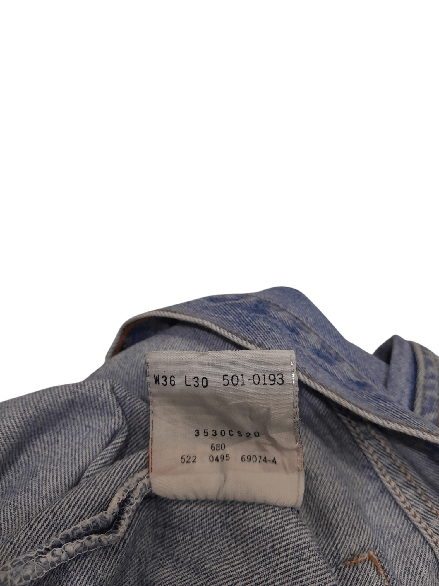 Levi's Levis 501 Denim Button 522 USA (F523) Waist 35 Size US 35 - 10 Thumbnail