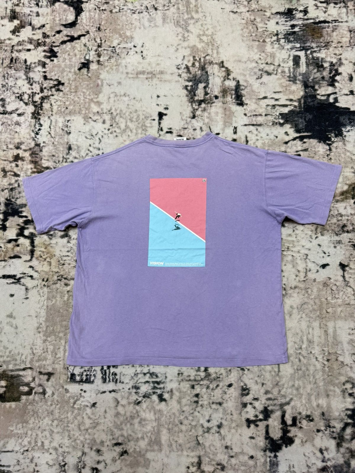 Japanese Brand × Vision Streetwear Vision Streetwear Backhit Skrin Boxy Tshirt Size US XL / EU 56 / 4 - 9 Thumbnail