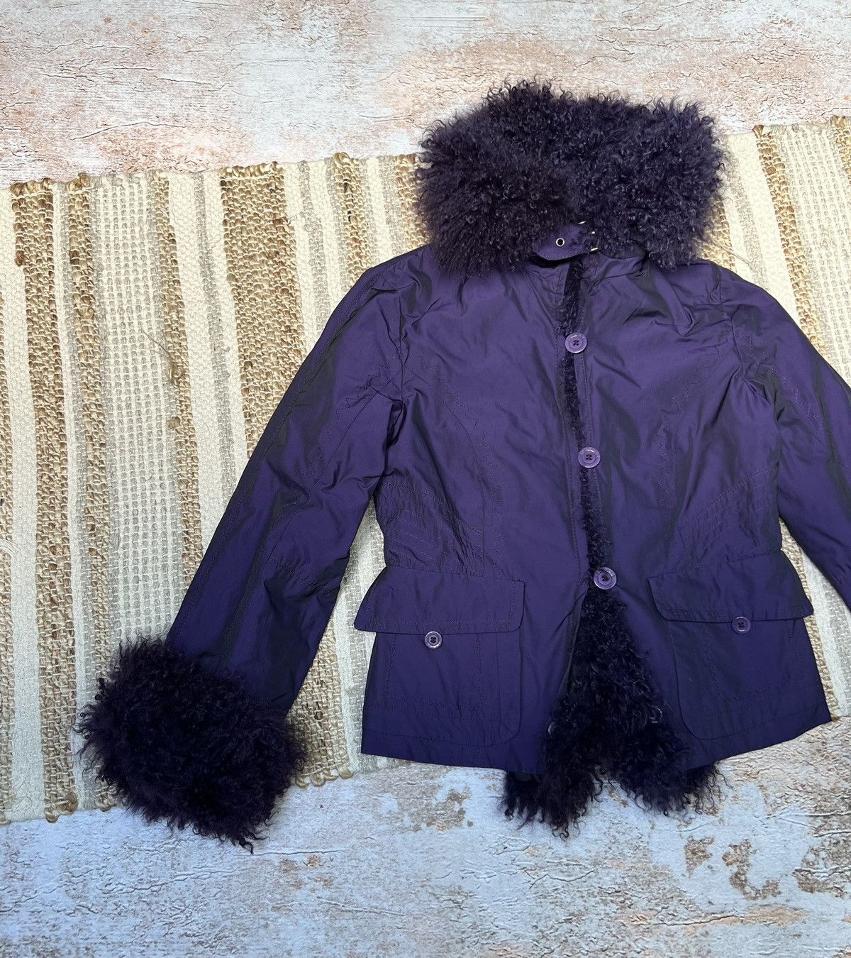 Versace × Versace Jeans Couture Versace Sport vintage aviator jacket with fur details Size M / US 6-8 / IT 42-44 - 5 Thumbnail