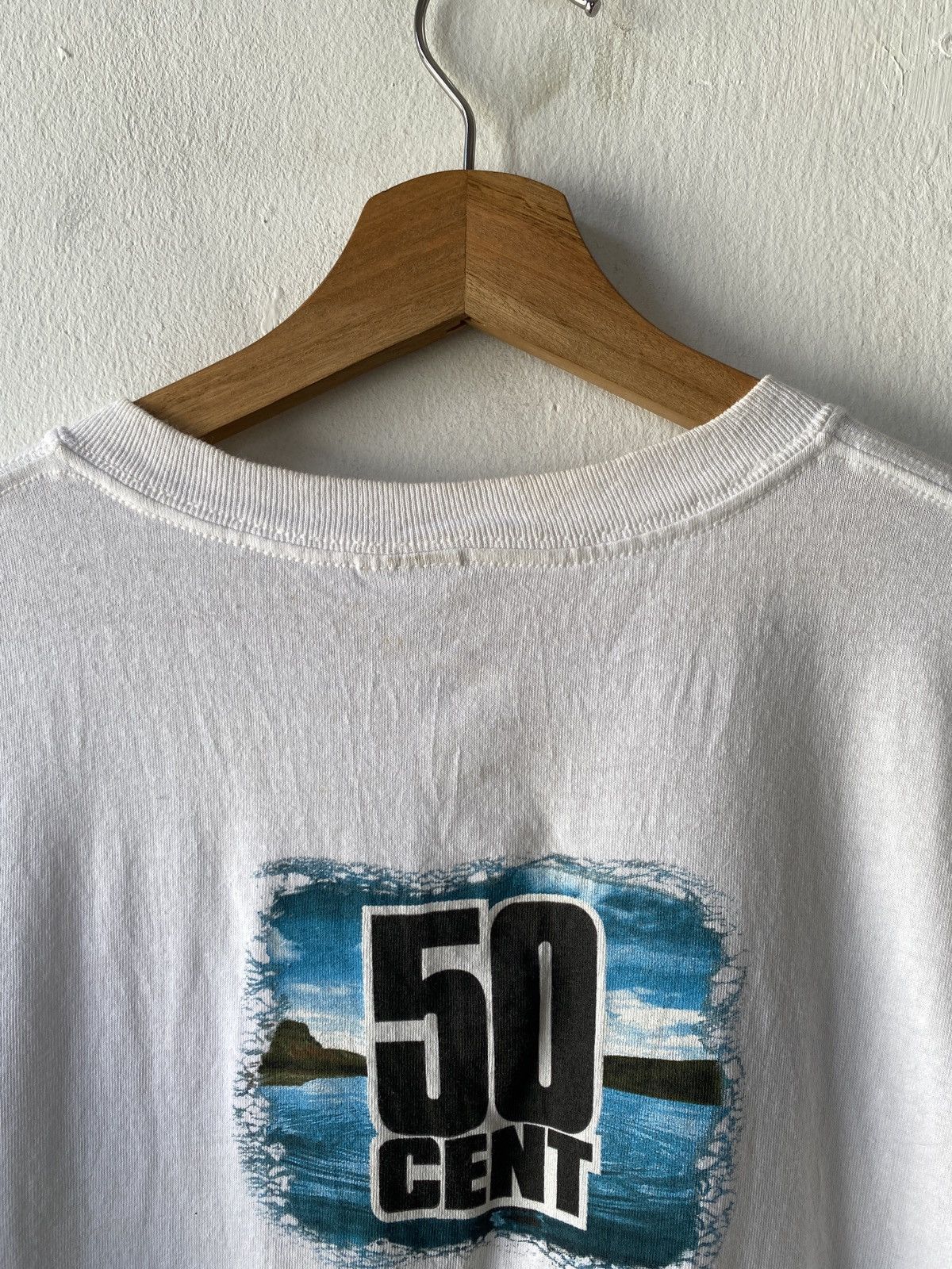 50 Cent × Rap Tees × Vintage Vintage 2005 50 Cent Rapper Tees Size US XL / EU 56 / 4 - 11 Thumbnail