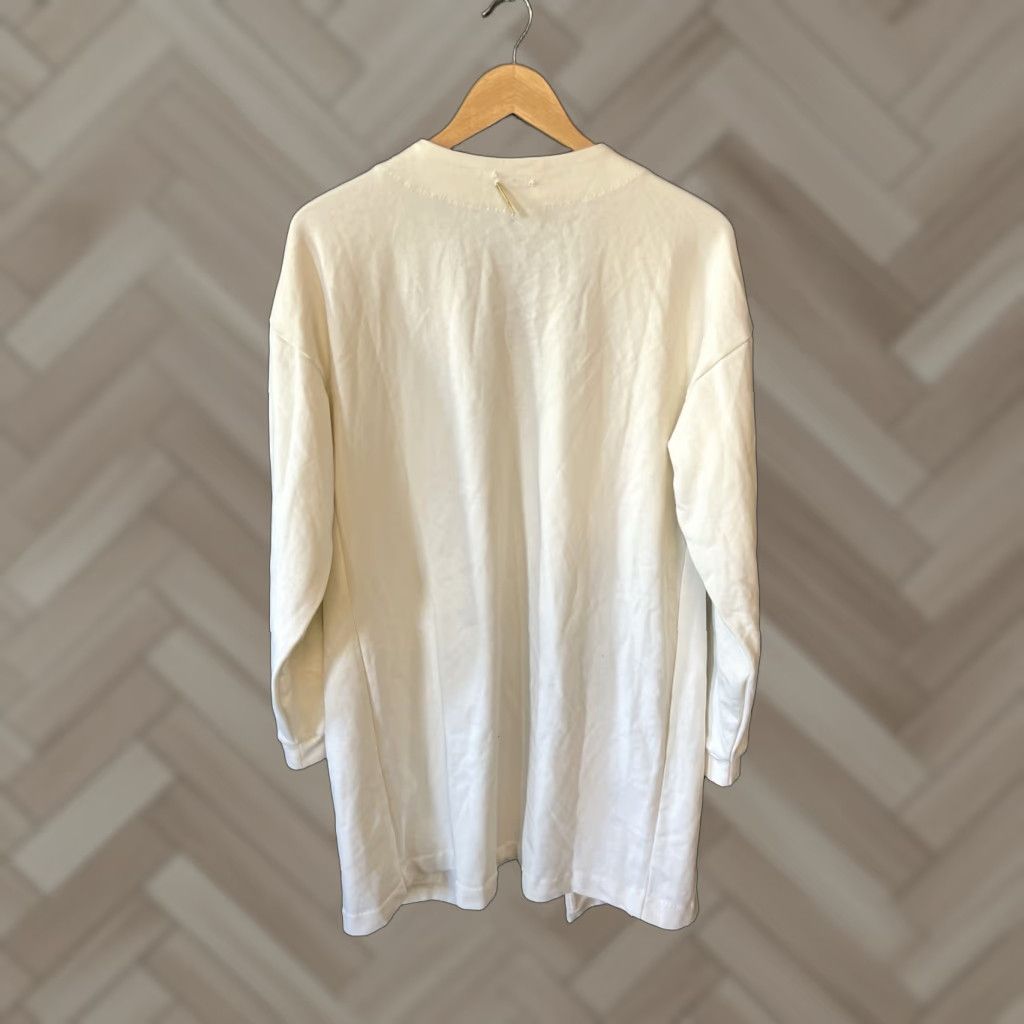 Gymshark VINTAGE Gymshark Whitney Simmons Open Front Cardigan Women Cardigan Cream S Open Front Cardigan Womens S Size S / US 4 / IT 40 - 1 Thumbnail