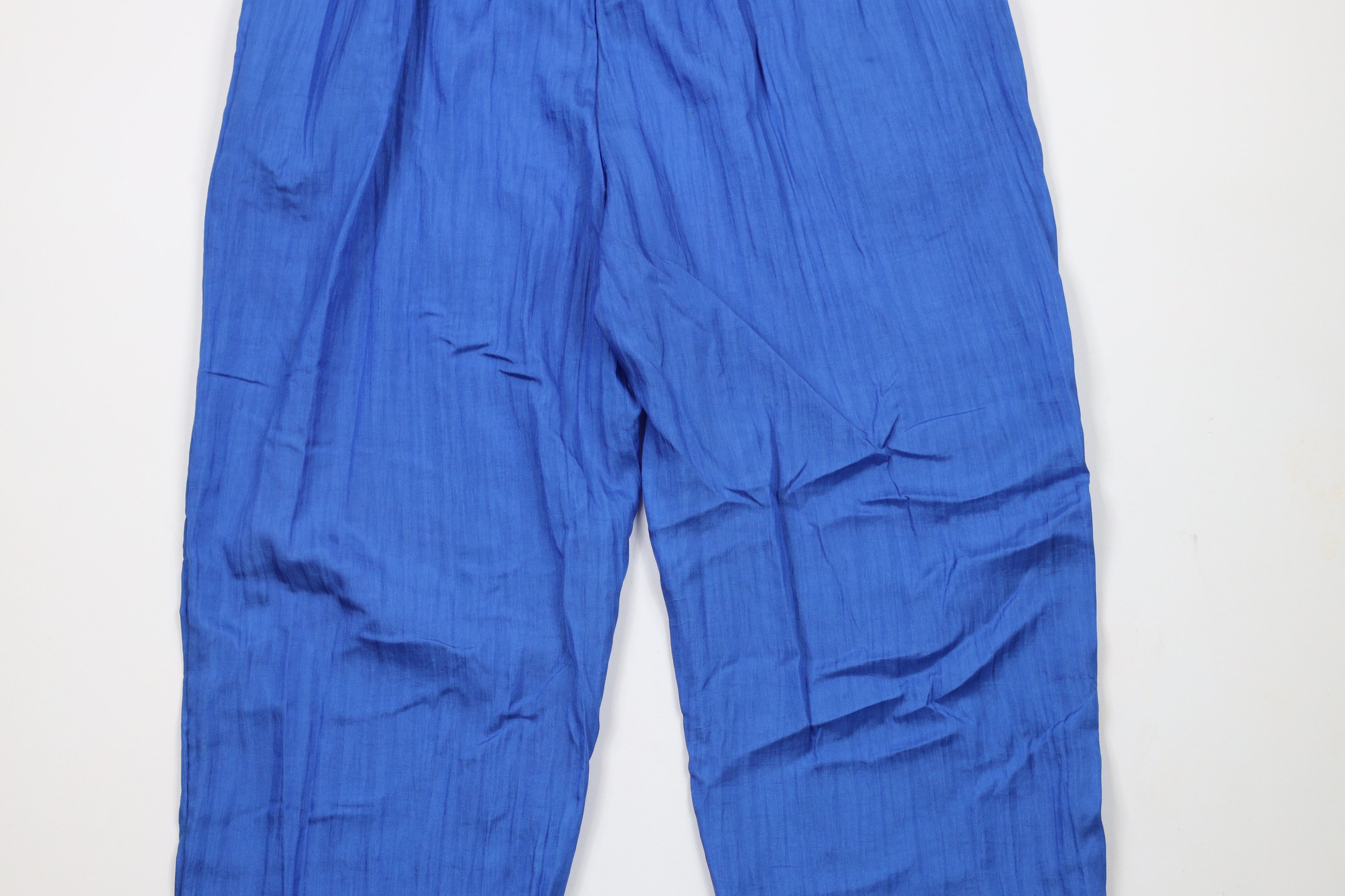 Vintage Vintage 90s Bike Cuffed Nylon Windbreaker Joggers Pants Size US 36 / EU 52 - 10 Thumbnail