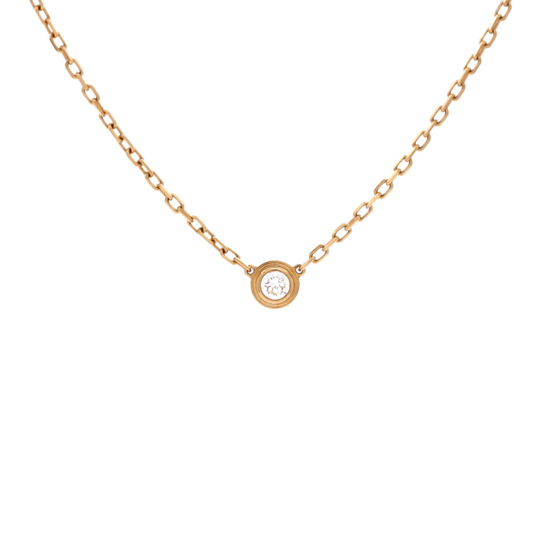 Cartier D'Amour Pendant Necklace Size ONE SIZE - 1 Thumbnail