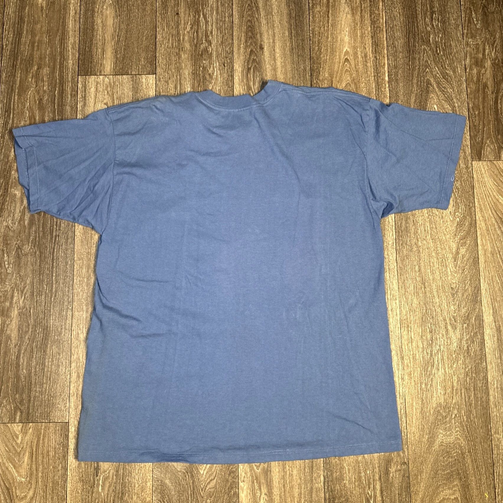 Hanes VINTAGE 1998 Bowling on the River Quad Cities Blue T-Shirt XL Men Size US XL / EU 56 / 4 - 5 Thumbnail