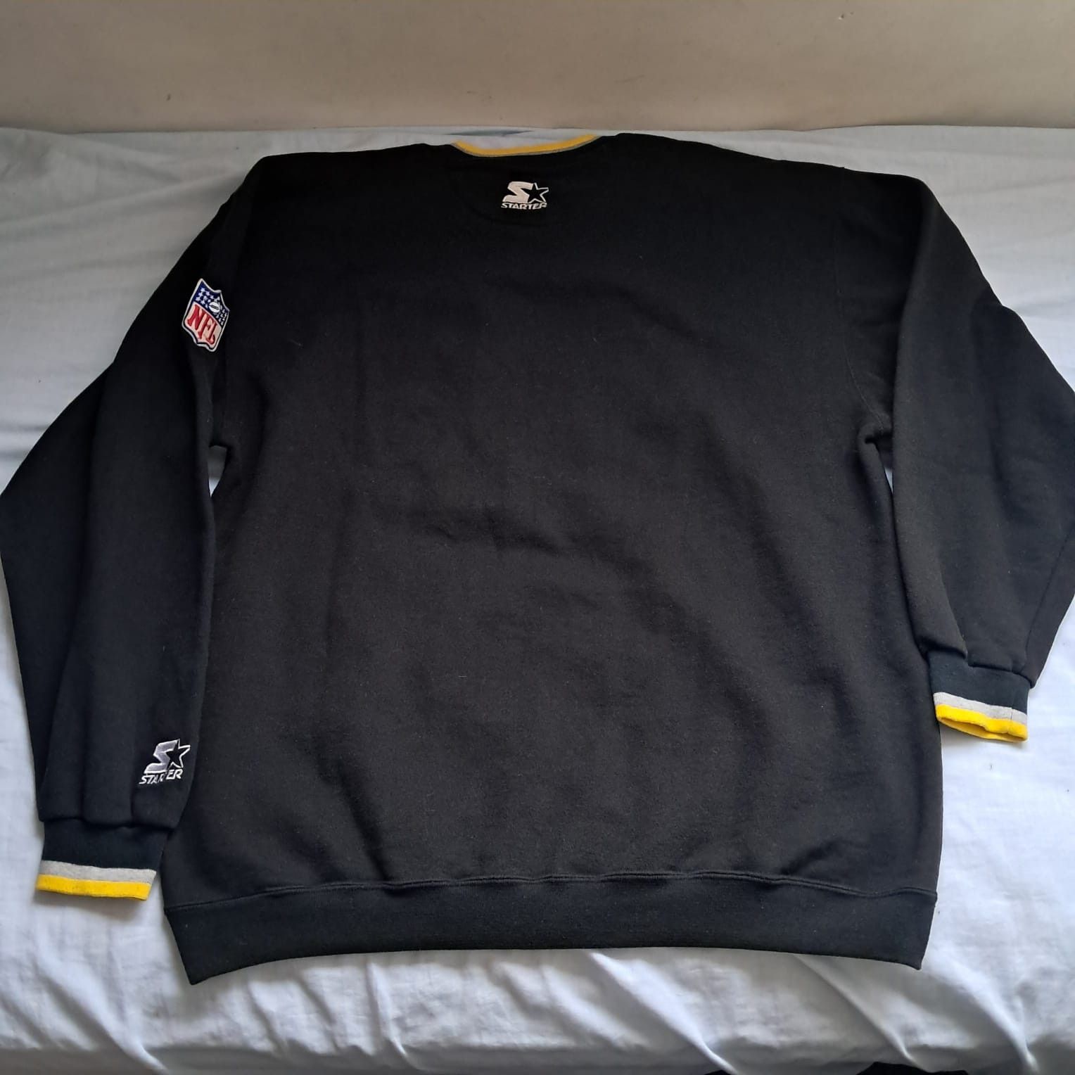 Starter NFL Pittsburgh Steelers Sweatshirt Crewneck Size US XXL / EU 58 / 5 - 6 Thumbnail