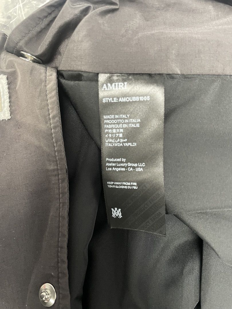 Amiri AMIRI Mens Sun Faded Bomber Jacket Size US XL / EU 56 / 4 - 19 Thumbnail