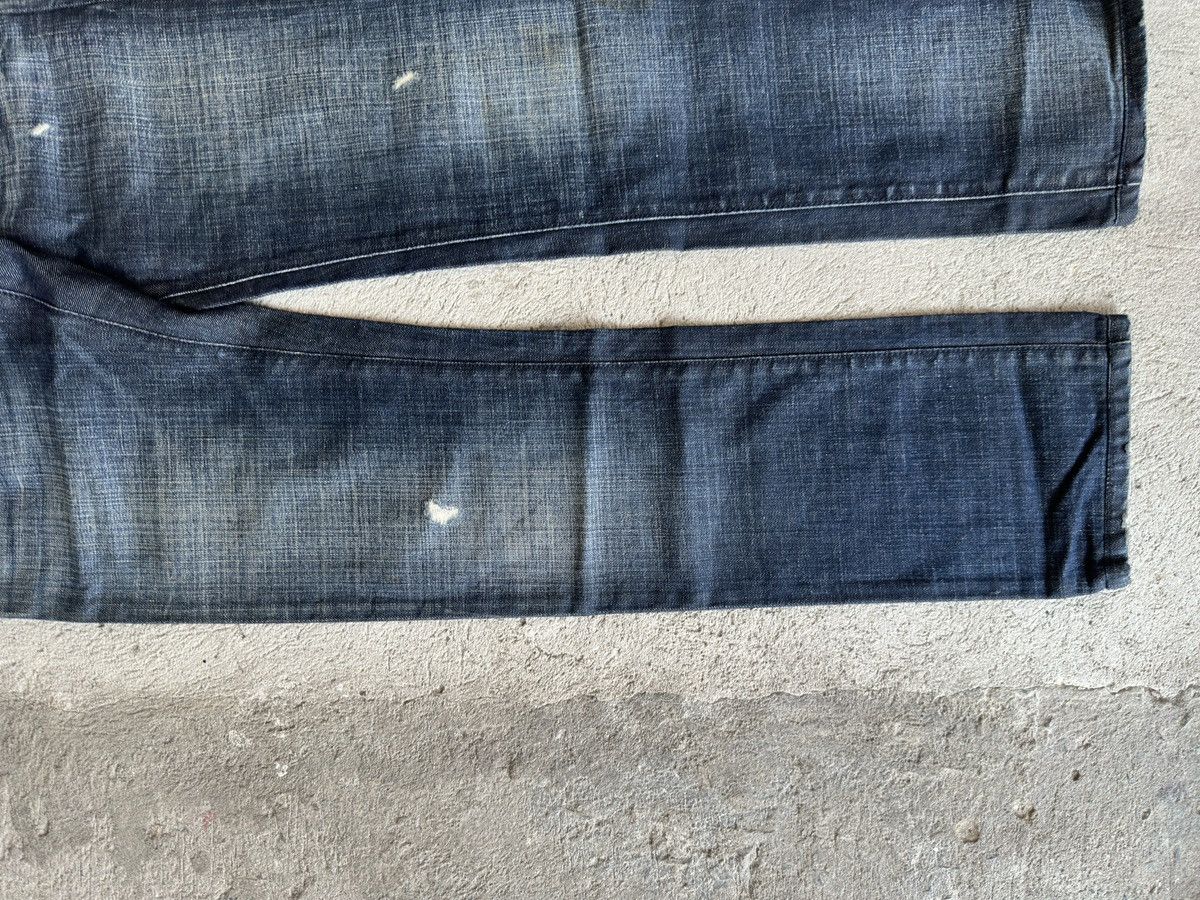 Dior AW05 Dior Homme Distressed Indigo Slim Jeans Size US 29 - 6 Thumbnail