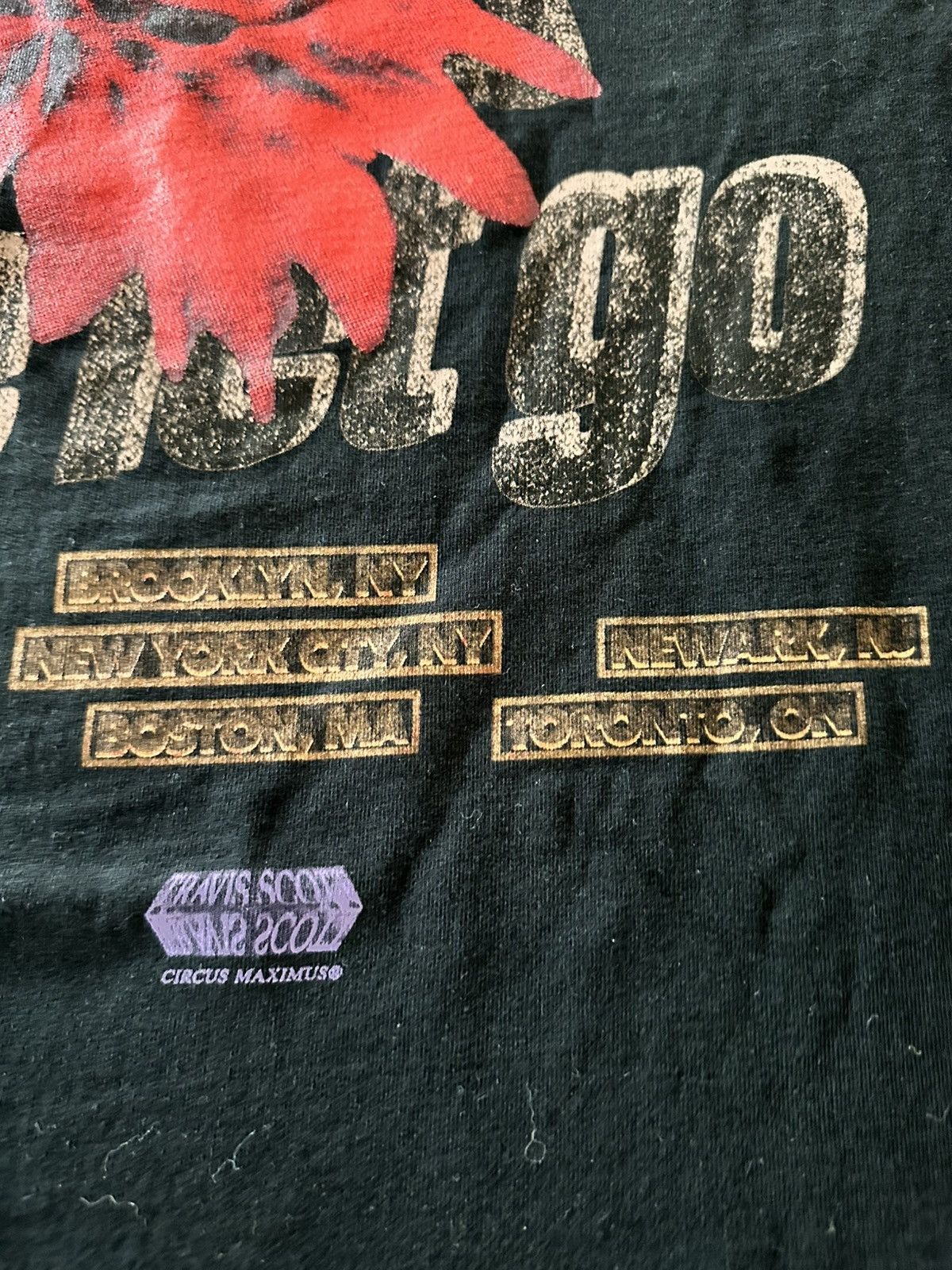 Travis Scott Travis Scott utopia tour T-shirt Size US XL / EU 56 / 4 - 3 Thumbnail