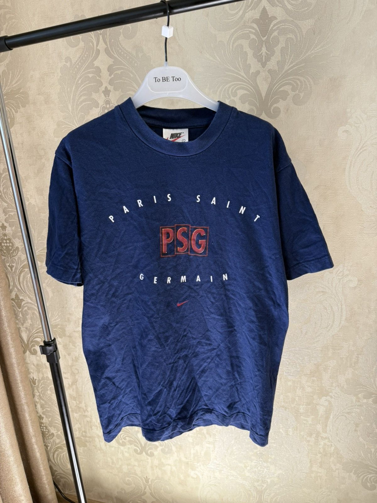 Nike Vintage 90-s Nike PSG T-shirt SIZE XS Size US XS / EU 42 / 0 - 1 Thumbnail