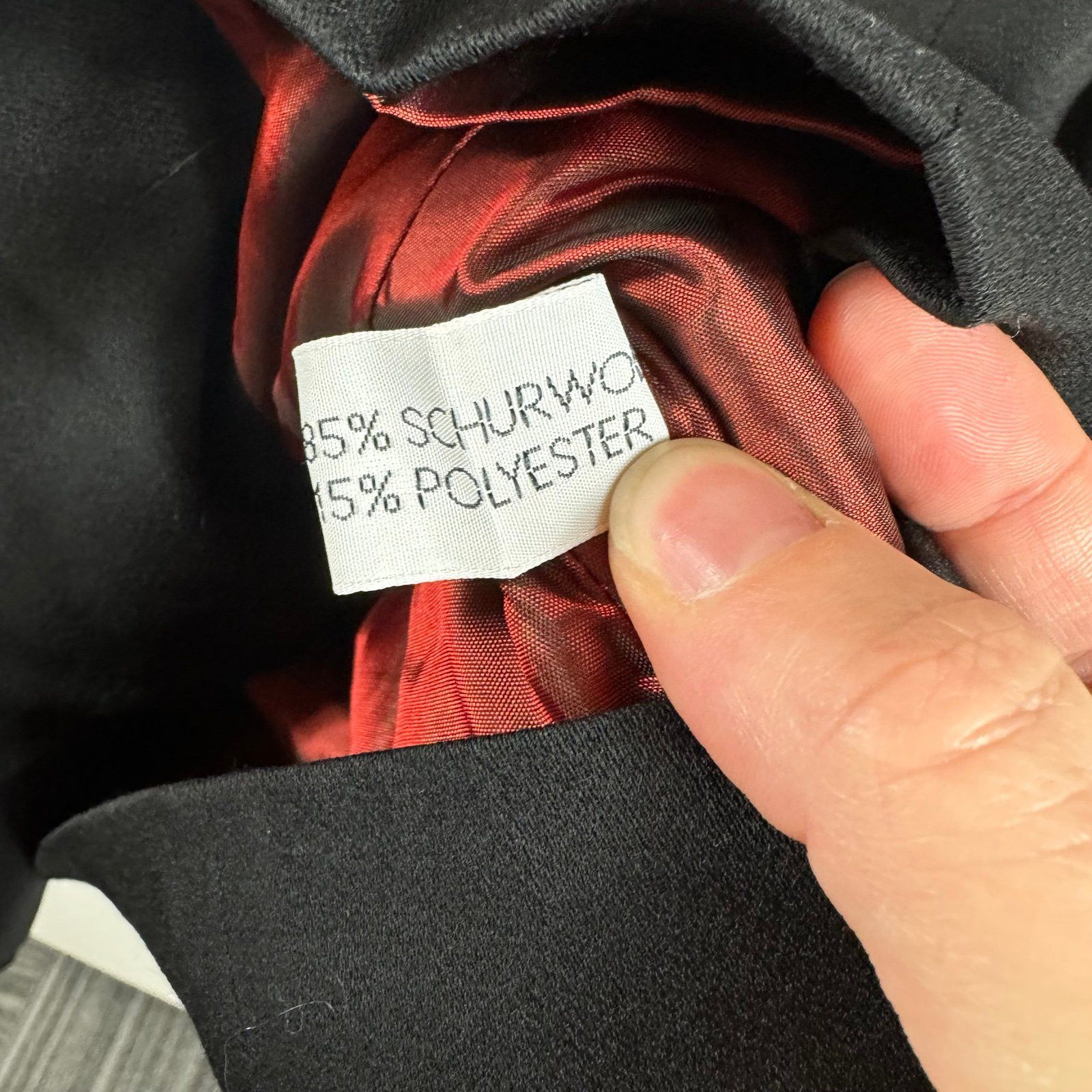 Escada CRISCA ESCADA Blazer M/L Wool Blend Black w/embroidered Sy Size ONE SIZE - 7 Thumbnail