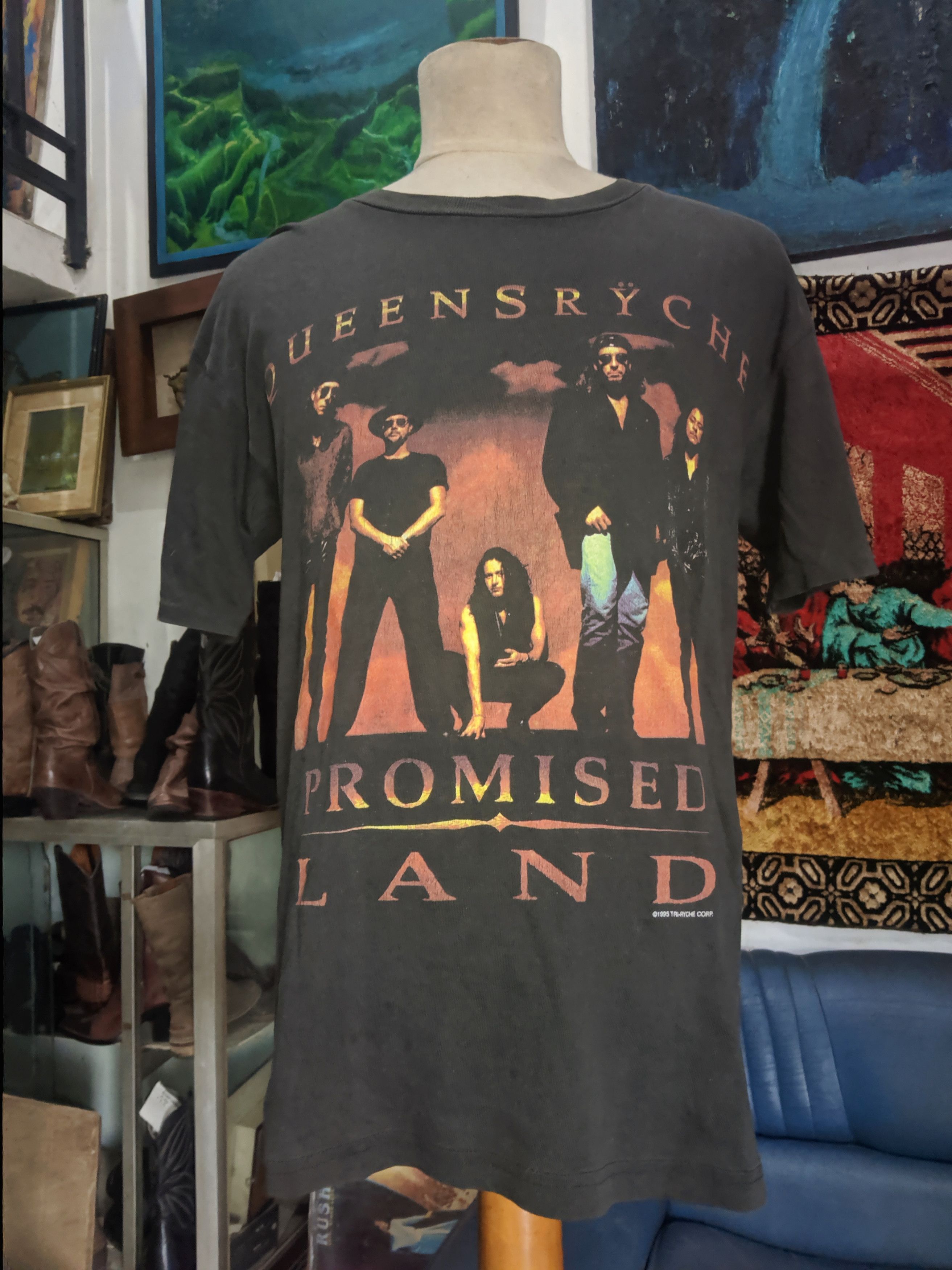 🌹vtg QUEENSRYCHE resize M L 🌹