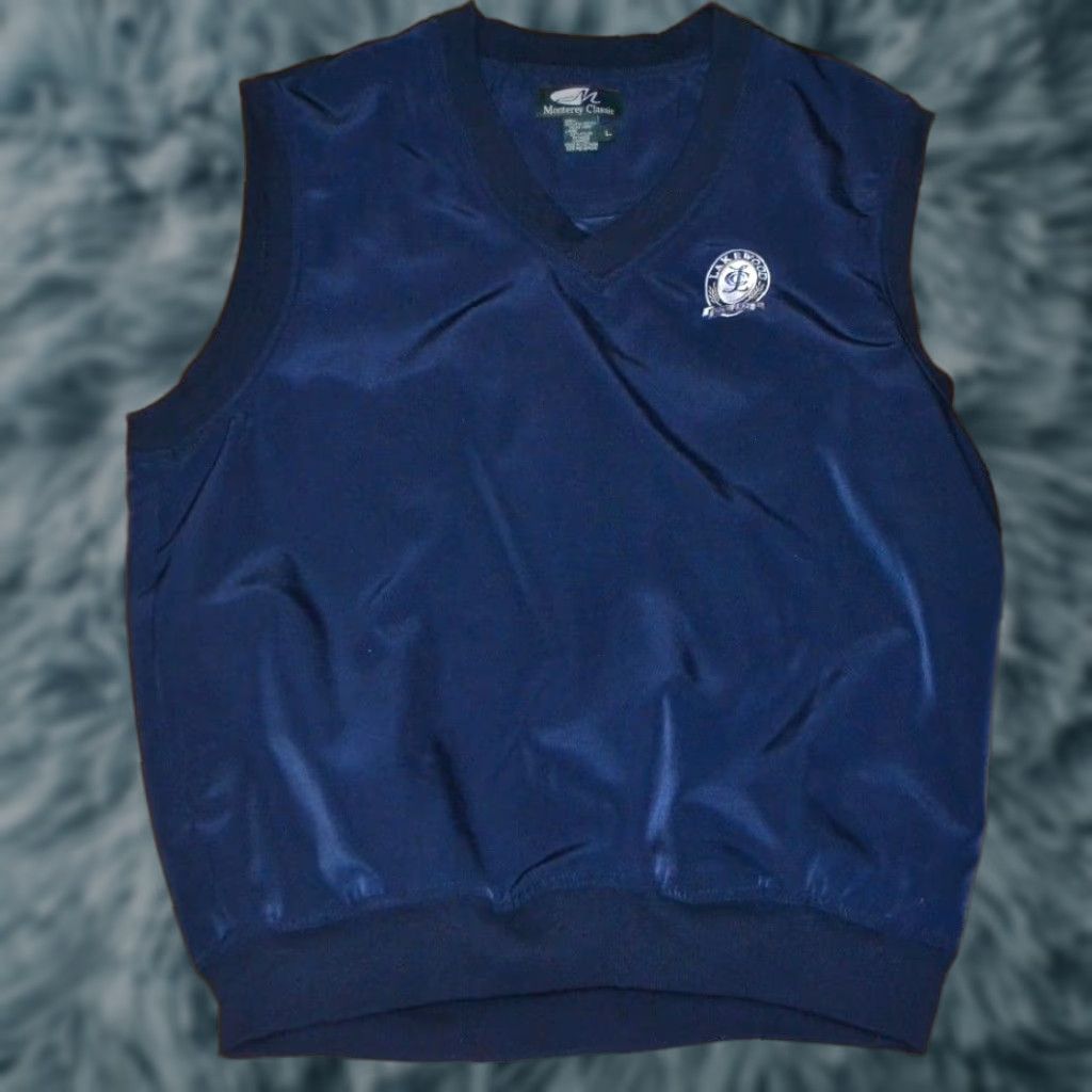 Vintage Mens Lakewood Country Club Cleveland OH Pullover Golf Vest Large Nice Westlake Size US L / EU 52-54 / 3 - 1 Thumbnail