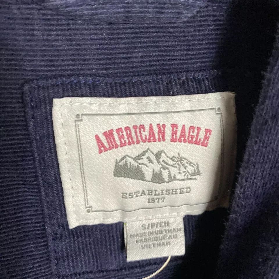 American Eagle Outfitters American Eagle Flannel Women's 100% Cotton Hooded Plaid S Size S / US 4 / IT 40 - 3 Thumbnail