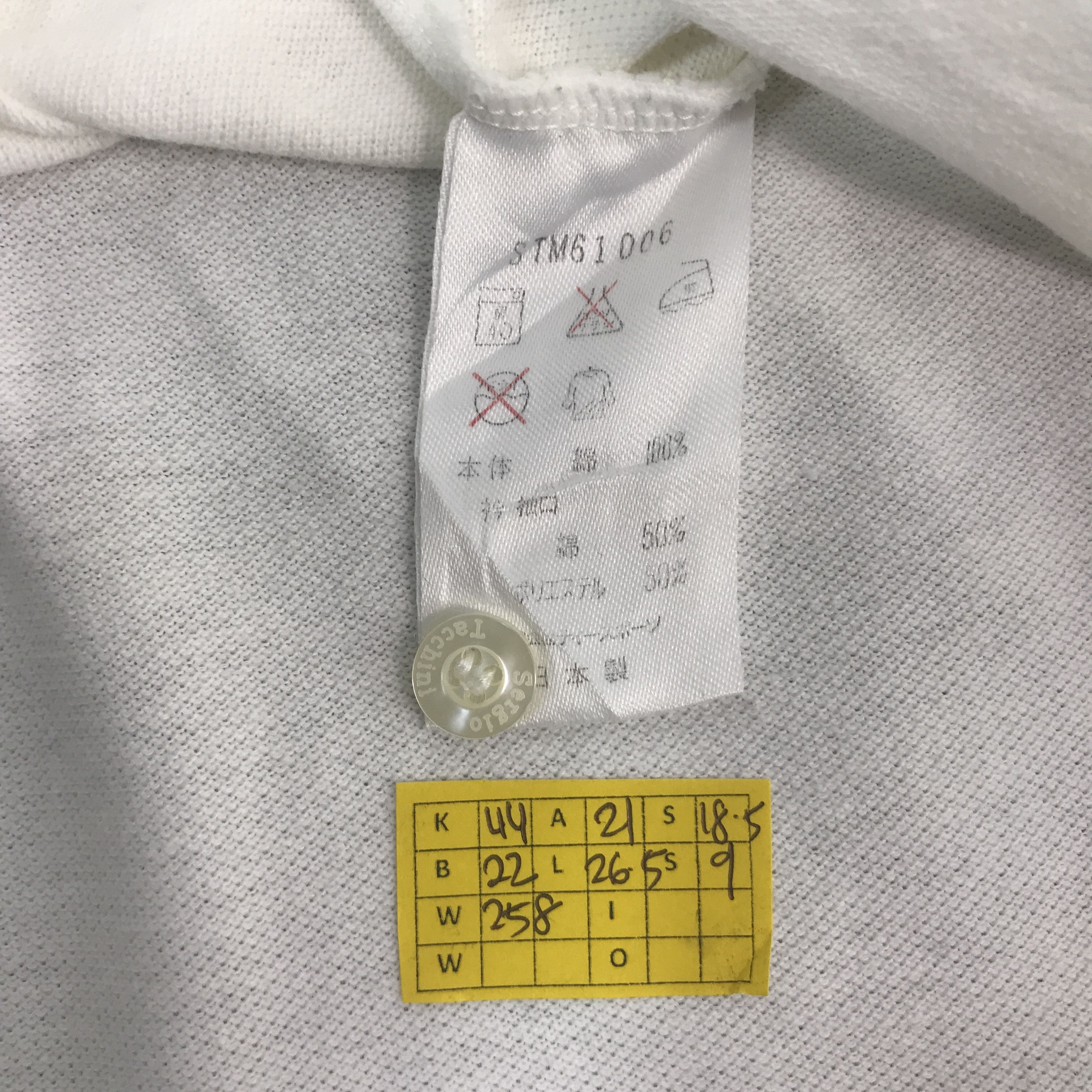 Sergio Tacchini Vtg sergio tacchini polo shirts sportwear Size US L / EU 52-54 / 3 - 9 Thumbnail