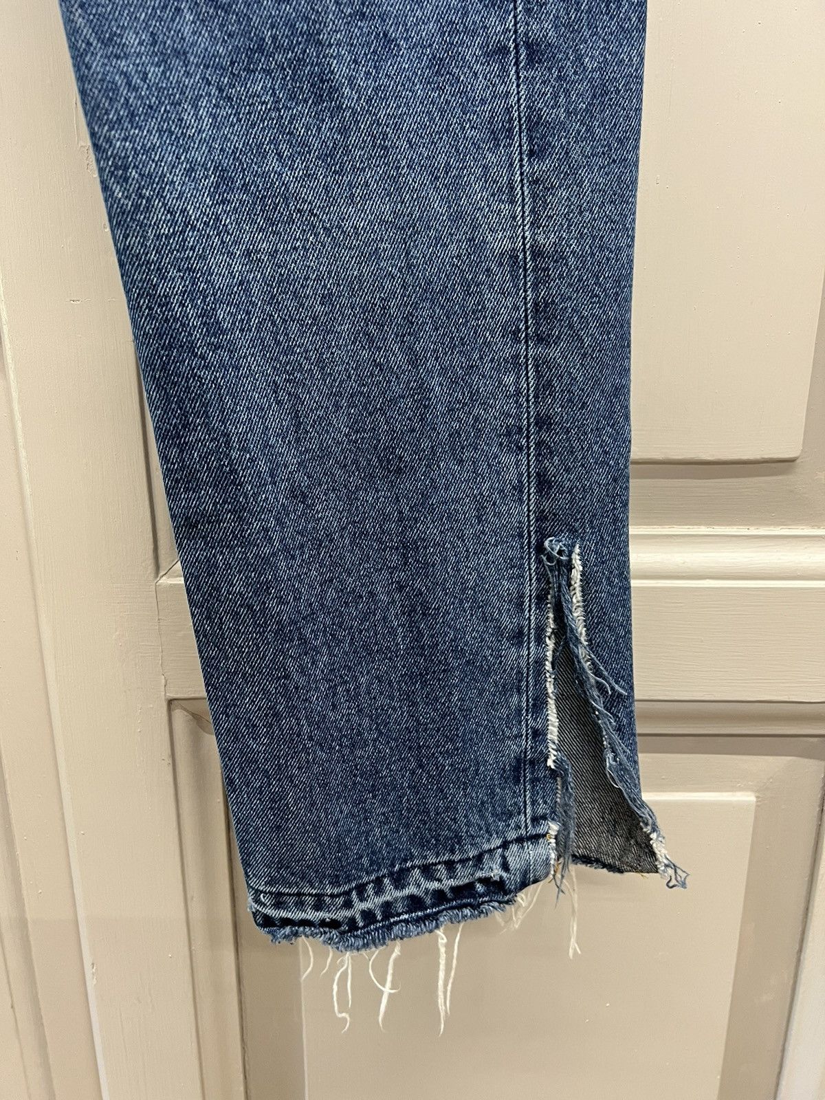 Off-White Off White Gothic Embroidered Jeans Size US 32 / EU 48 - 4 Thumbnail