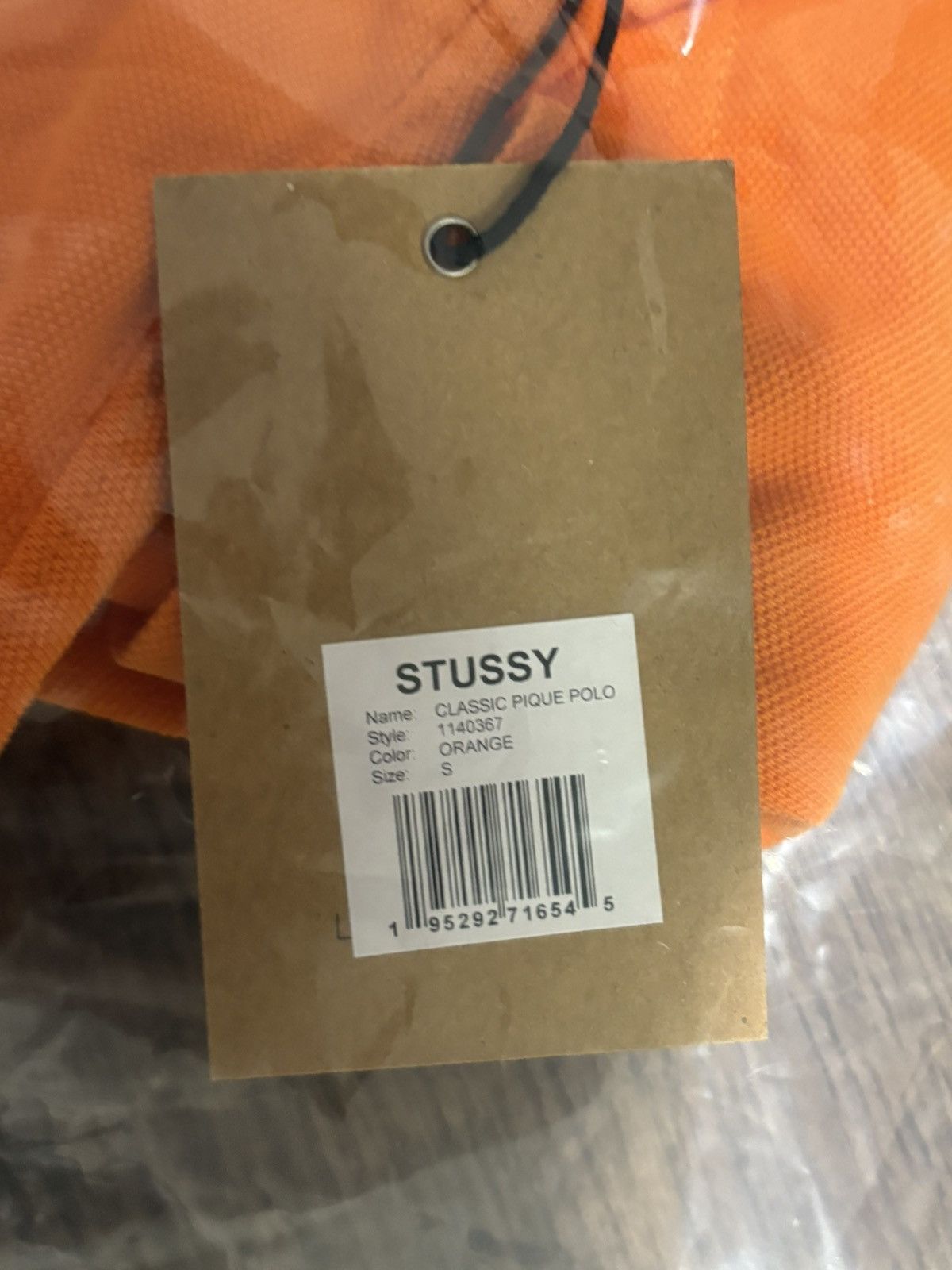 Nike Stussy Polo Orange Size US S / EU 44-46 / 1 - 3 Thumbnail
