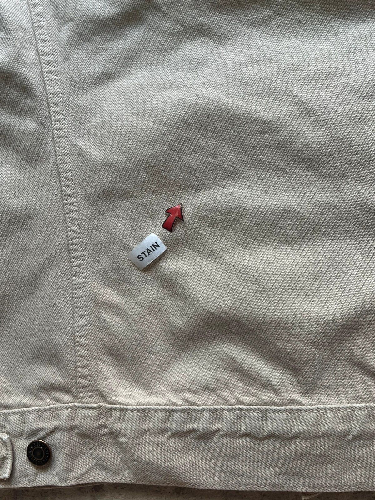 Levi's Levi’s 70503 02 Sz L Denim Jacket Beige Vintage 1997 Rare Size US L / EU 52-54 / 3 - 12 Thumbnail