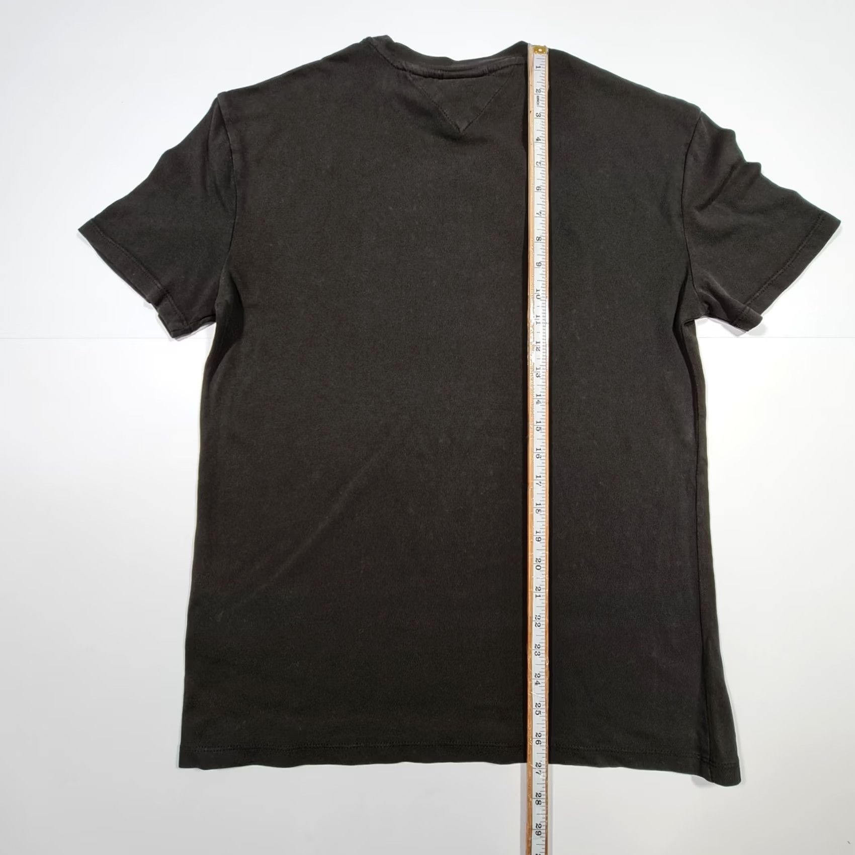 Tommy Hilfiger Tommy Jeans Womens T Shirt XS Oversized Crew Neck Logo Tee Cotton Black White Short Sleeves Size XS / US 0-2 / IT 36-38 - 7 Thumbnail