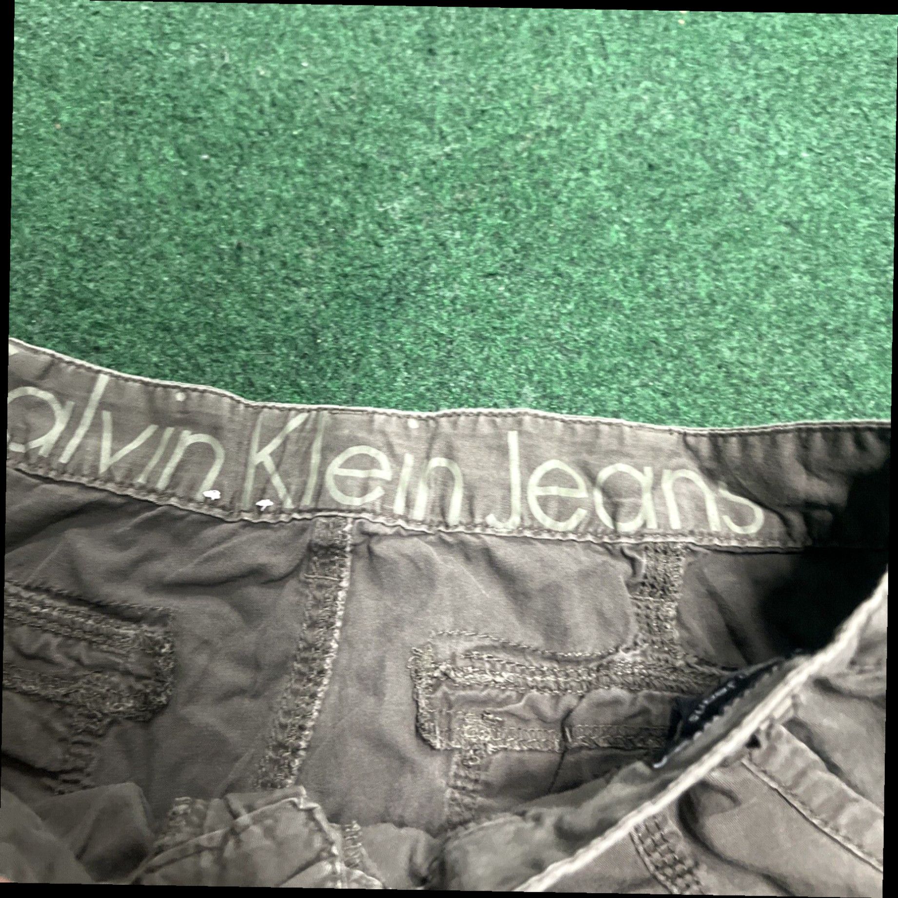Calvin Klein Calvin Klein Capri Pants Size 14 Brown Summer Beach Outdoors Size 36" / US 14 / IT 50 - 4 Thumbnail