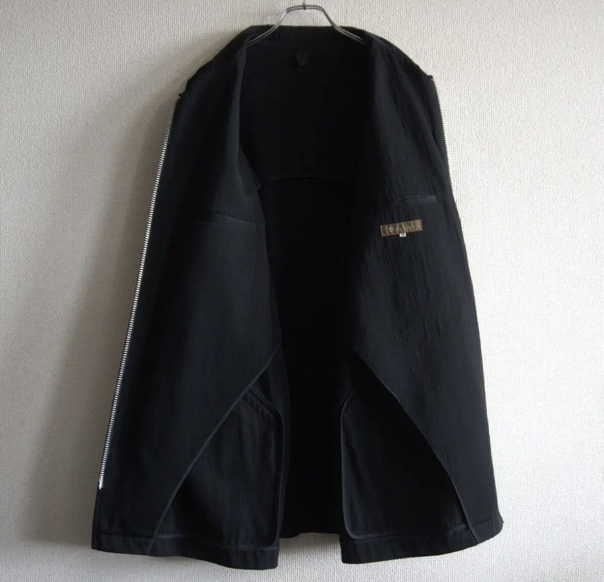 Yohji Yamamoto Yohji Yamamoto 1990s Oversized Wool Zipper Jacket Size US M / EU 48-50 / 2 - 3 Thumbnail