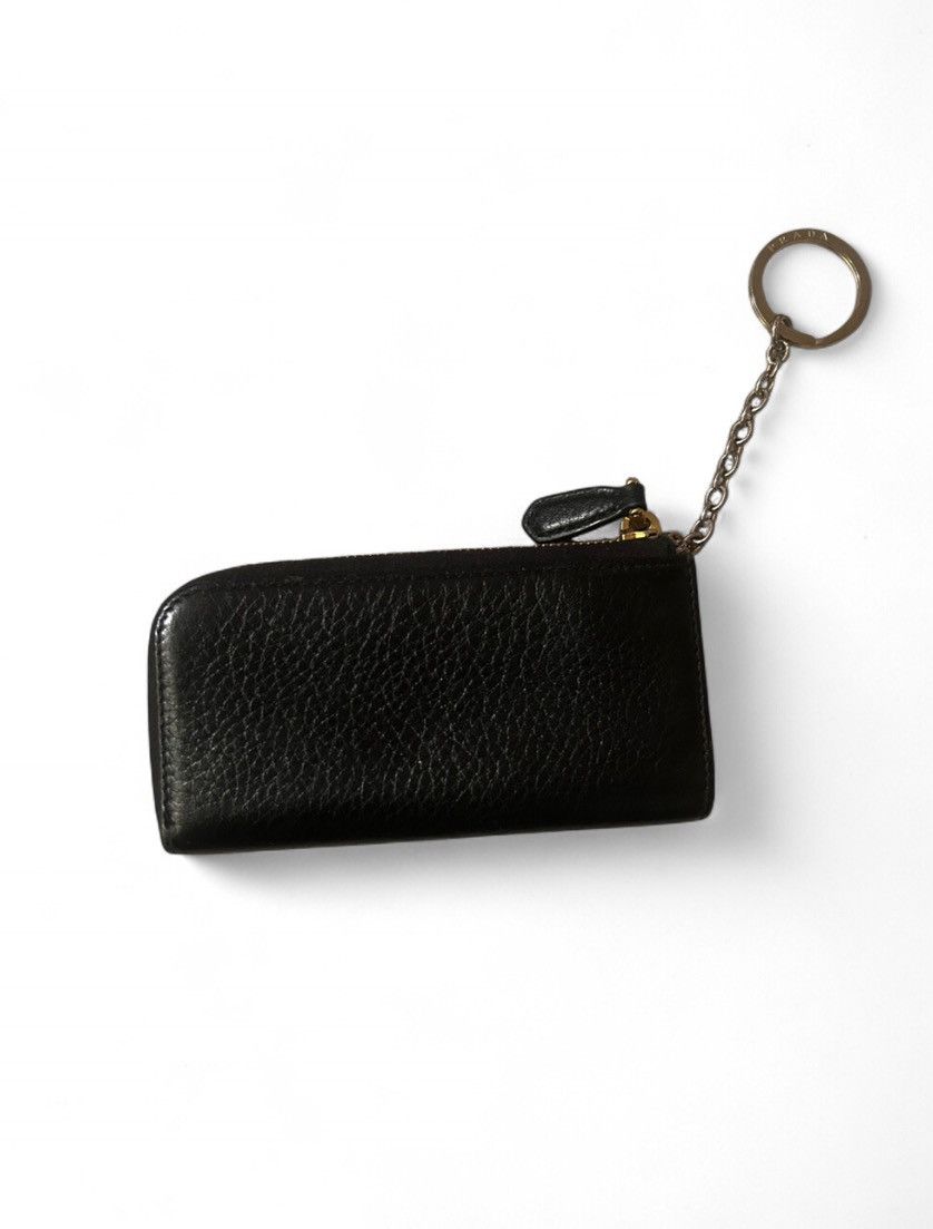 Prada Small Saffaino Leather Black Prada Wallet Size ONE SIZE - 2 Thumbnail