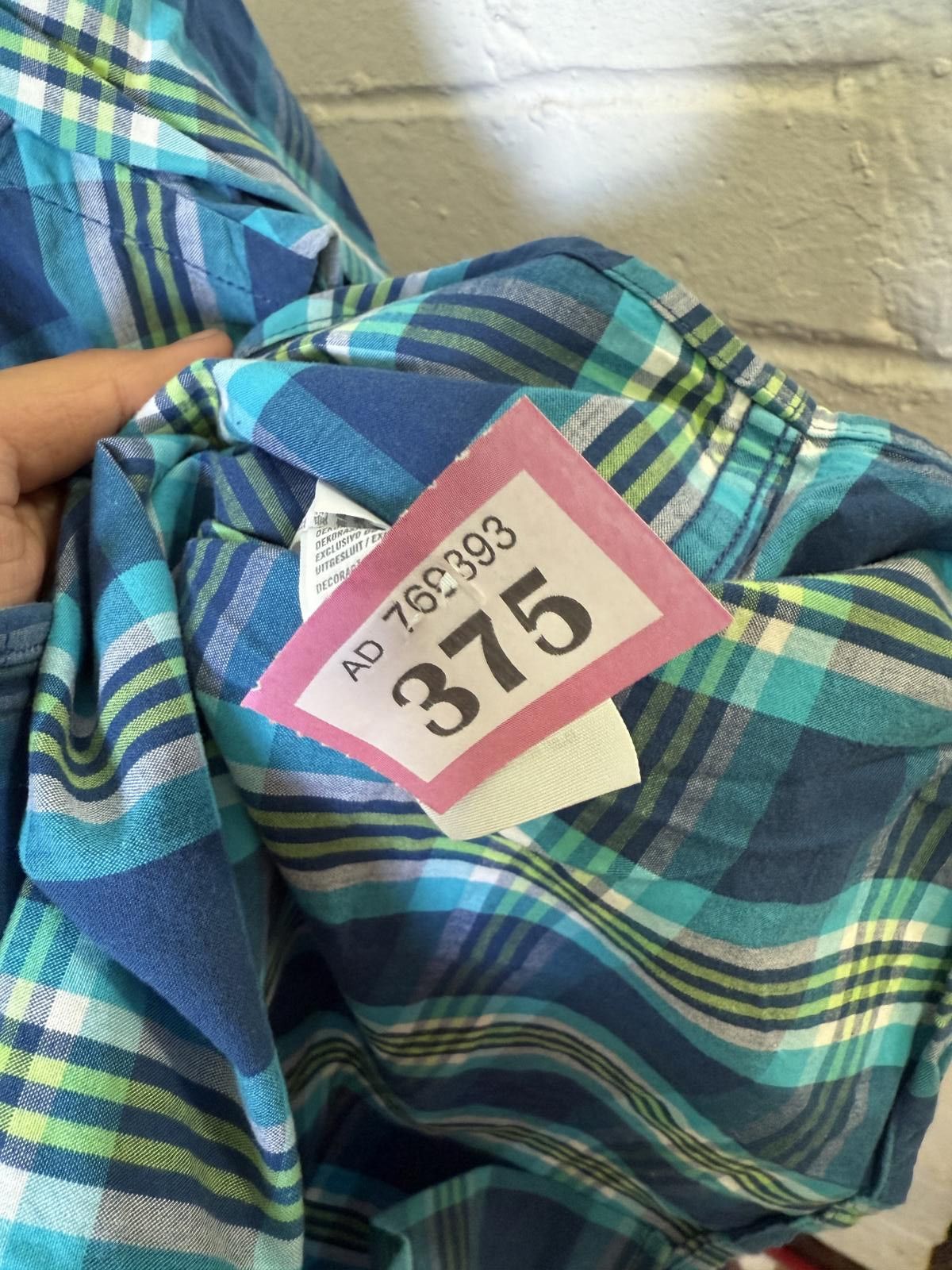 Hollister Hollister Blue Plaid Long Sleeve Shirt - Size M Size US M / EU 48-50 / 2 - 3 Thumbnail