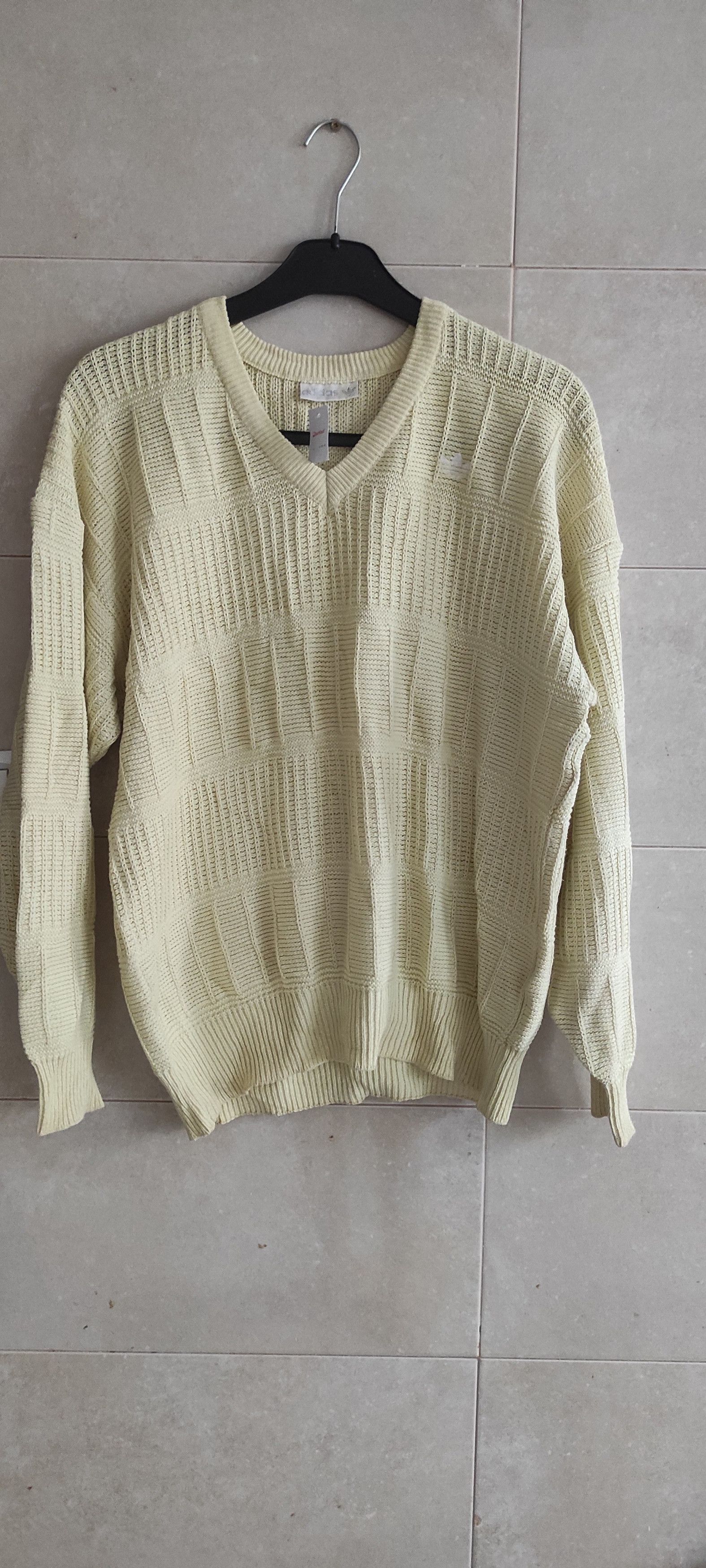 Adidas Adidas 3 Sripes Original 80s knitted sweater Made in Austria Size XL / US 12-14 / IT 48-50 - 1 Thumbnail